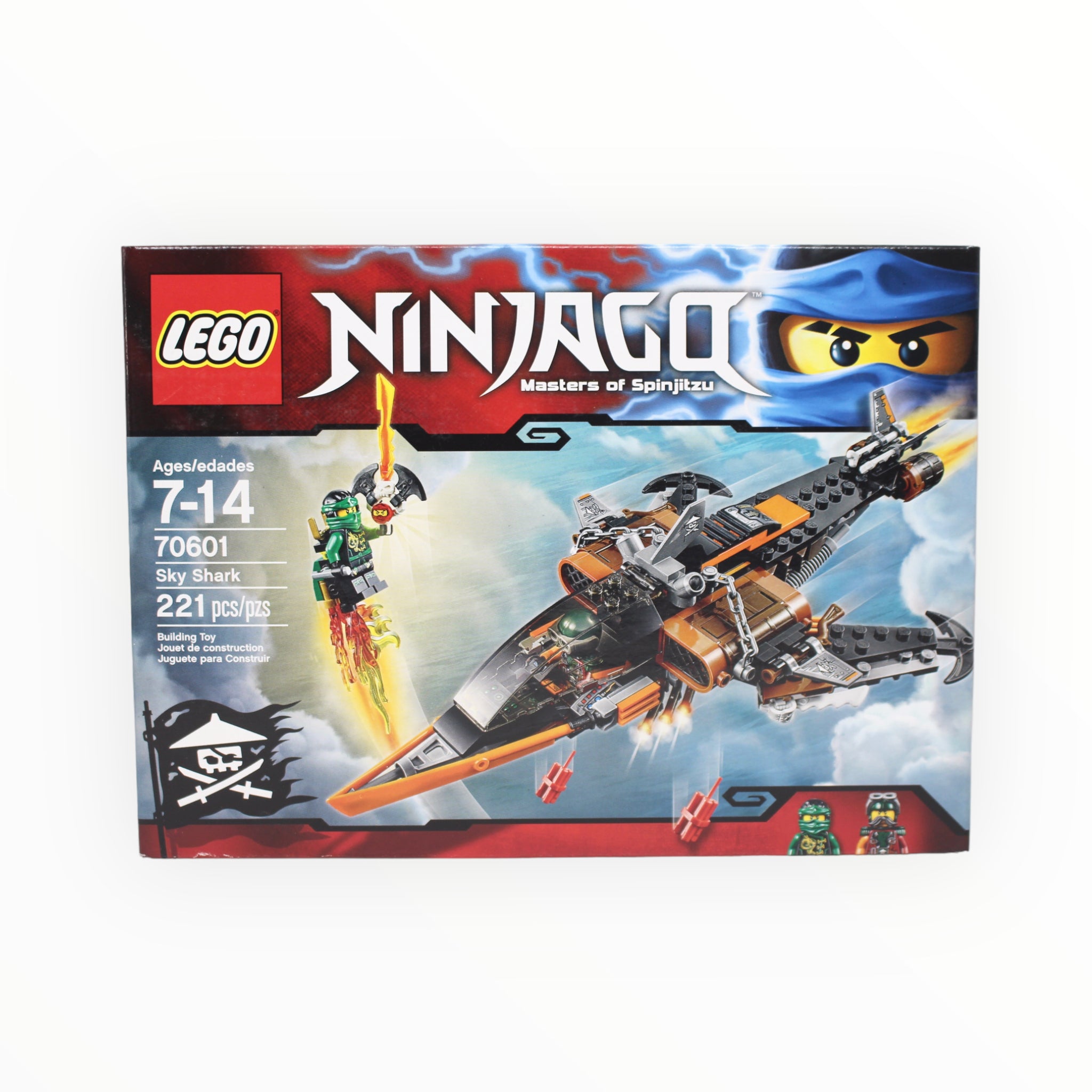 Retired Set 70601 Ninjago Sky Shark