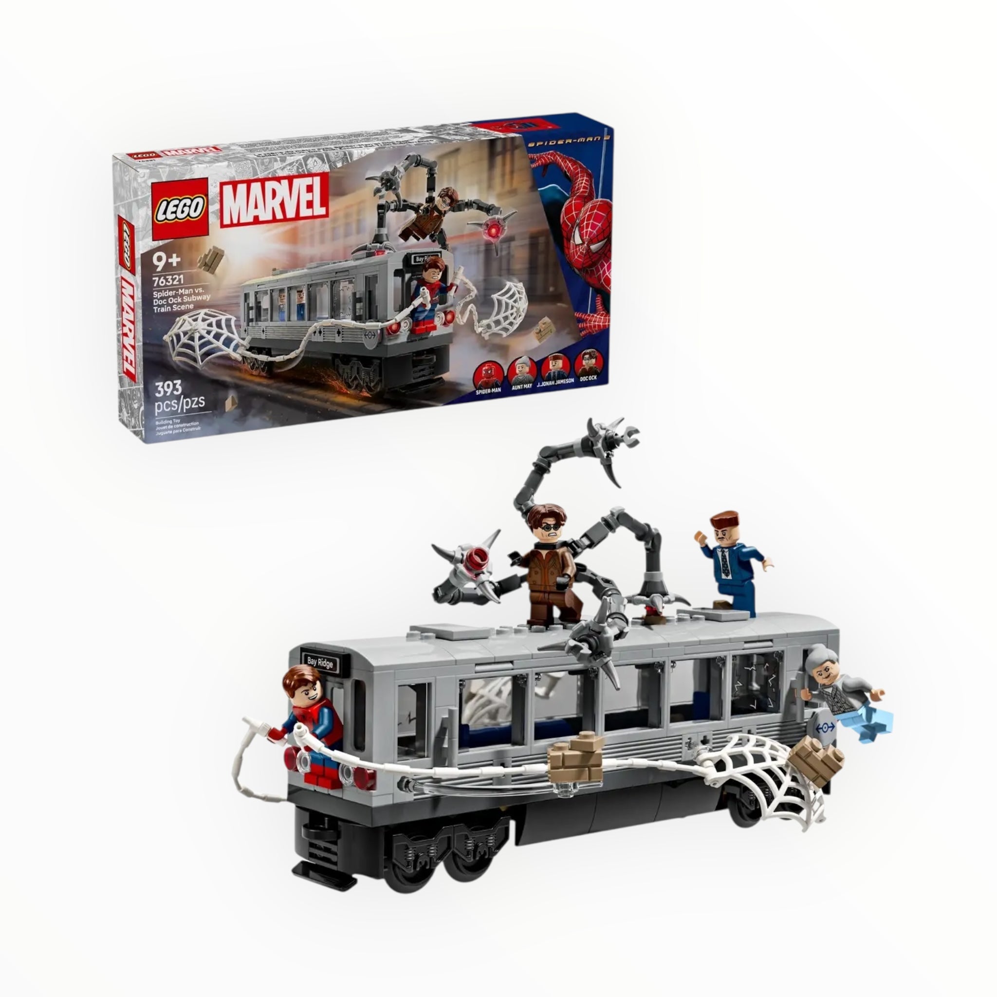 76321 Marvel Spider-Man vs. Doc Ock Subway Train Scene