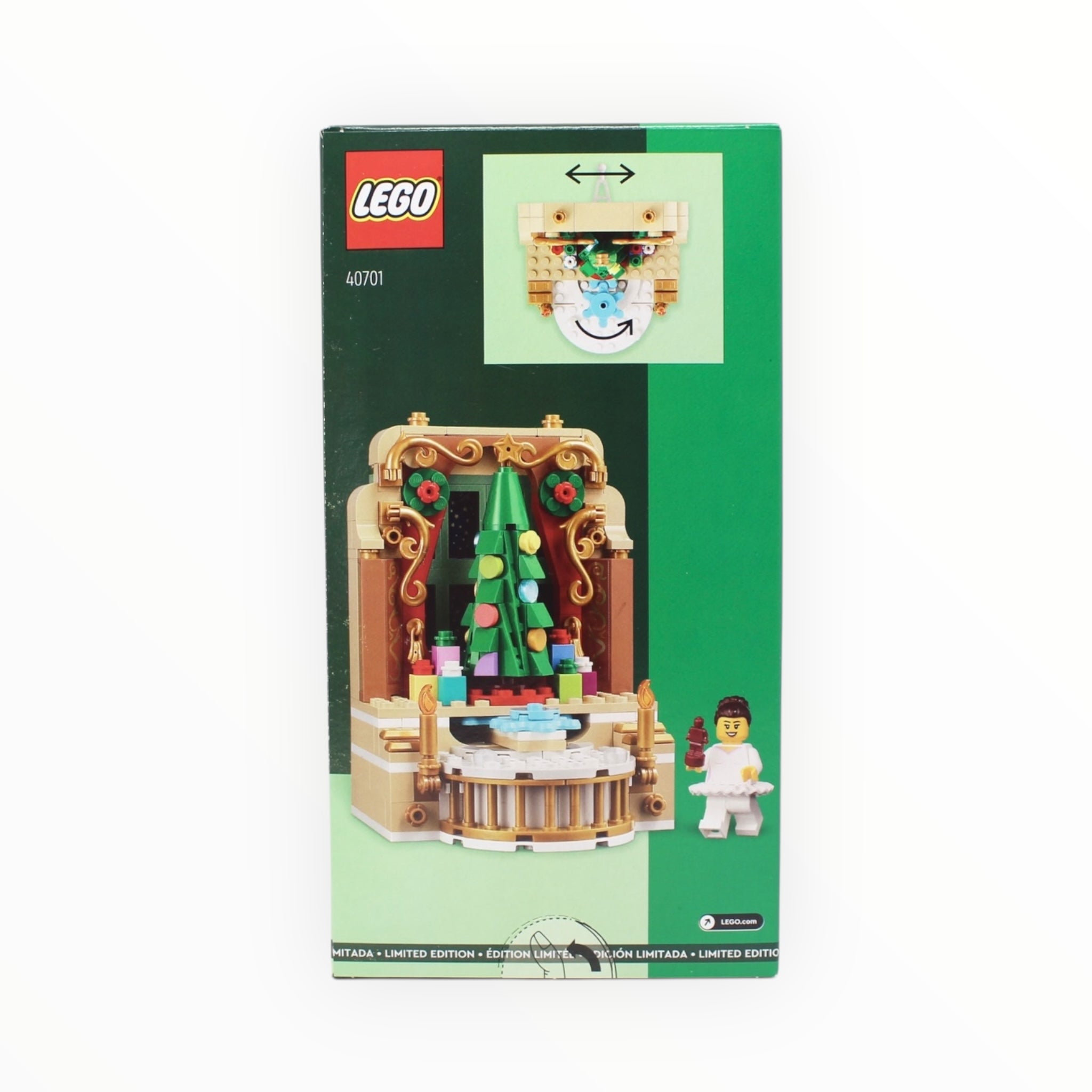 Retired Set 40701 LEGO Ballerina & Nutcracker Scene (slight box damage)