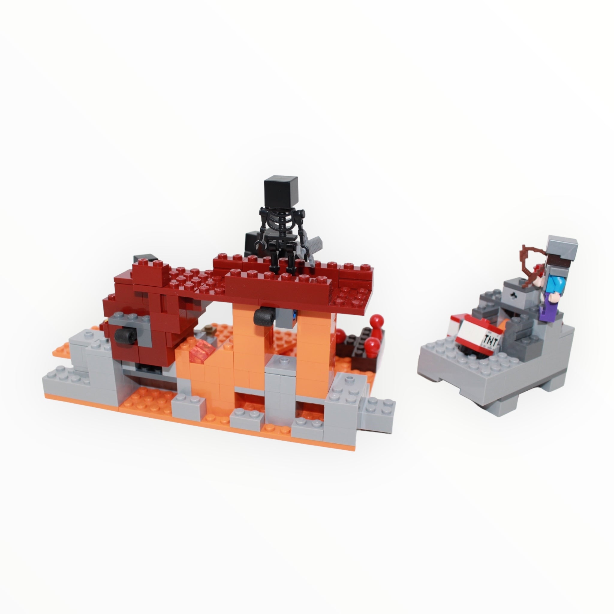 Used Set 21126 Minecraft The Wither