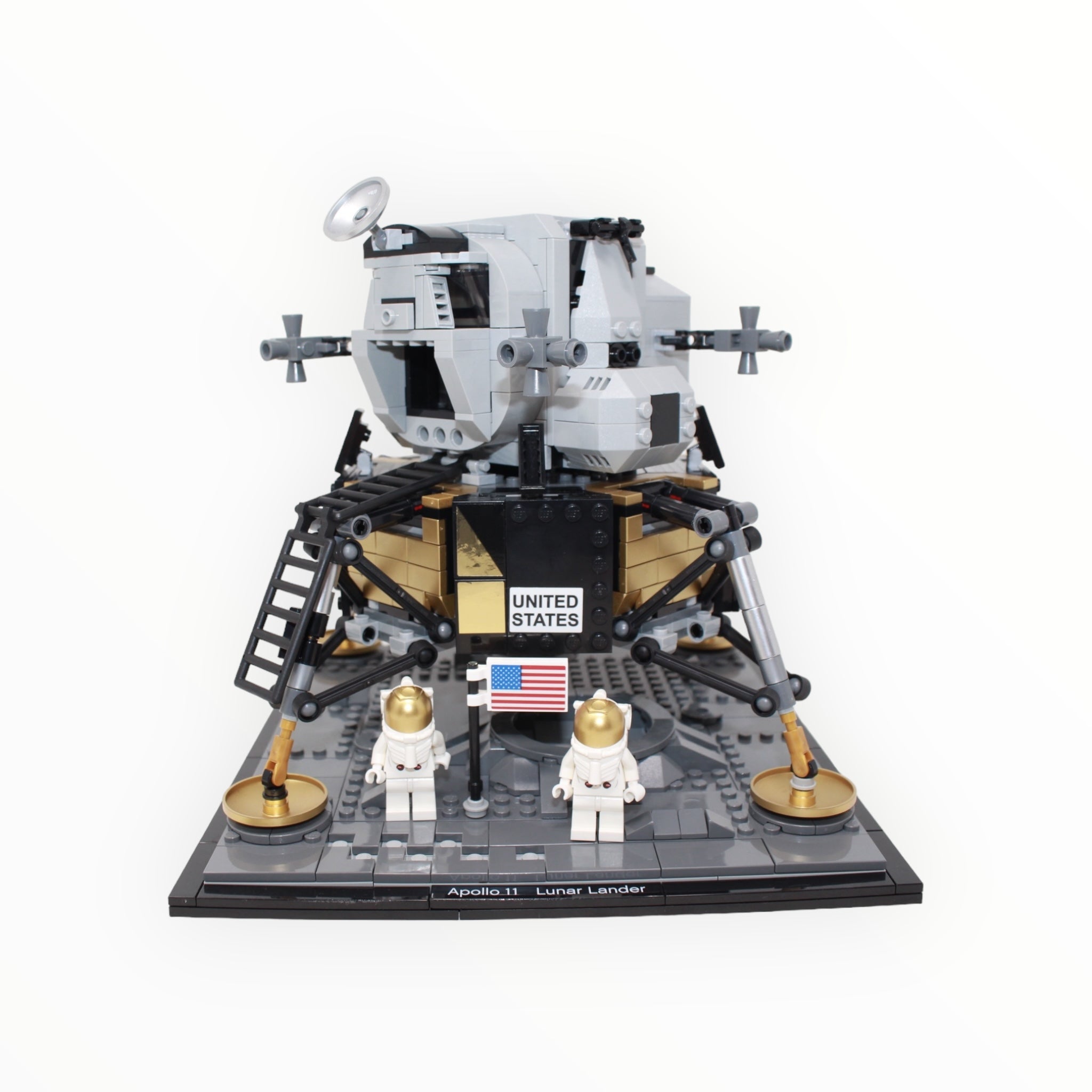 Used Set 10266 Creator NASA Apollo 11 Lunar Lander