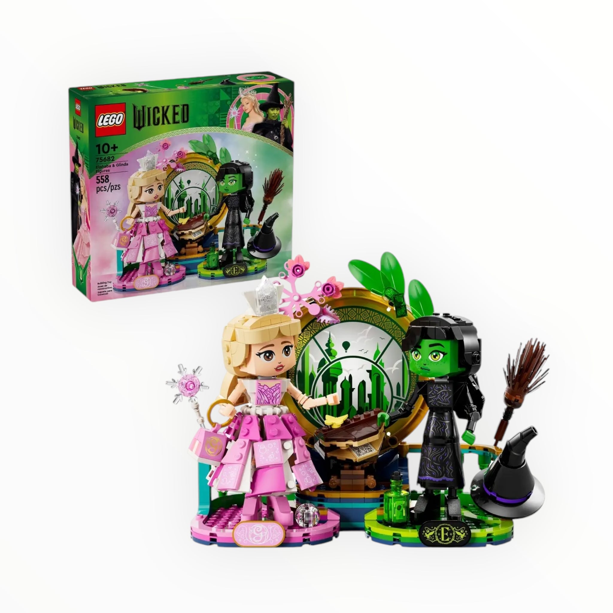 75682 Wicked Elphaba & Glinda Figures