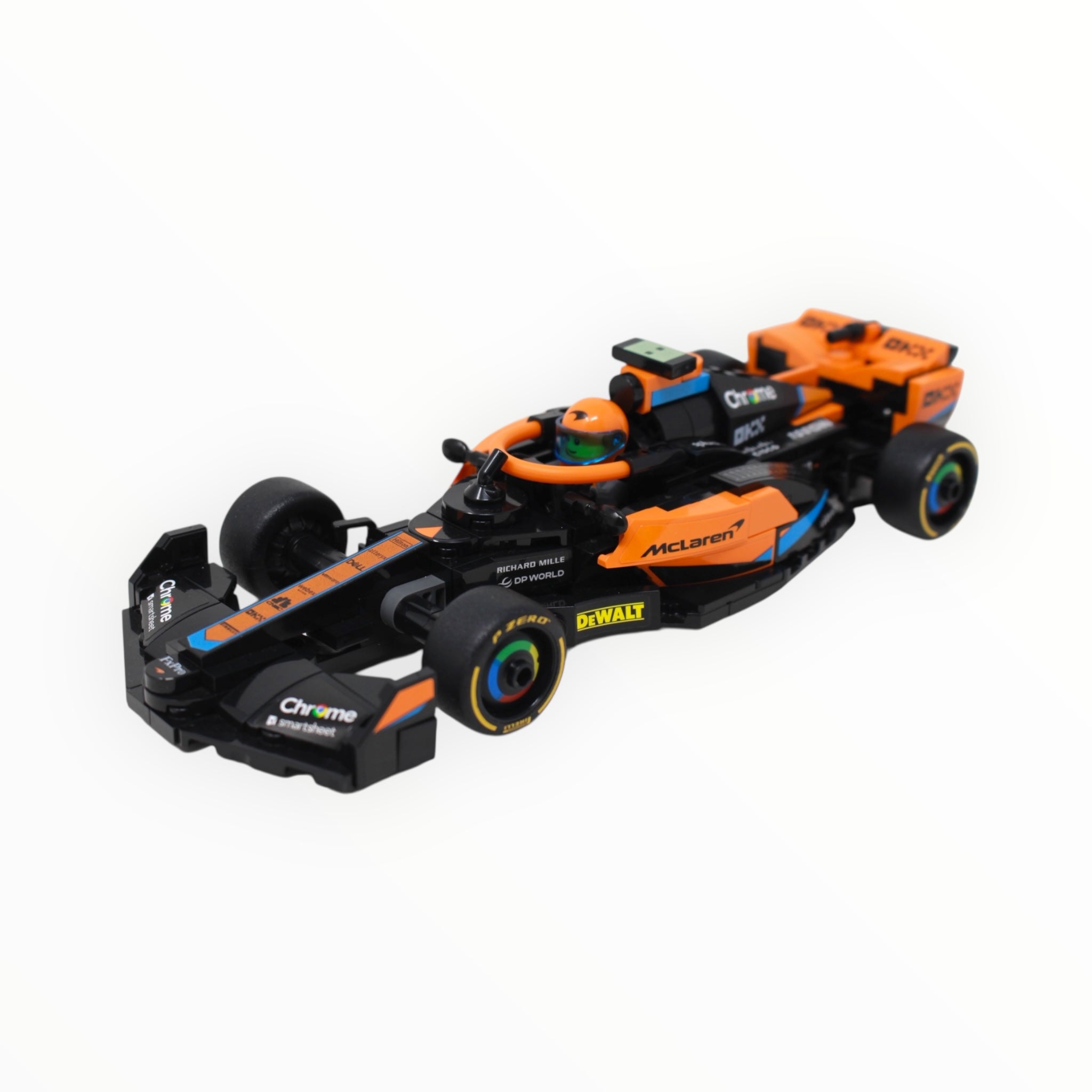 Used Set 76919 Speed Champions 2023 McLaren Formula 1 Car