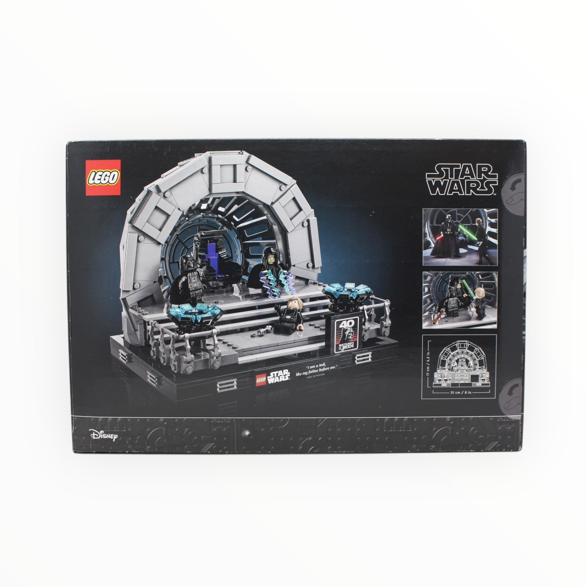 Retired Set 75352 Star Wars Emperor’s Throne Room Diorama