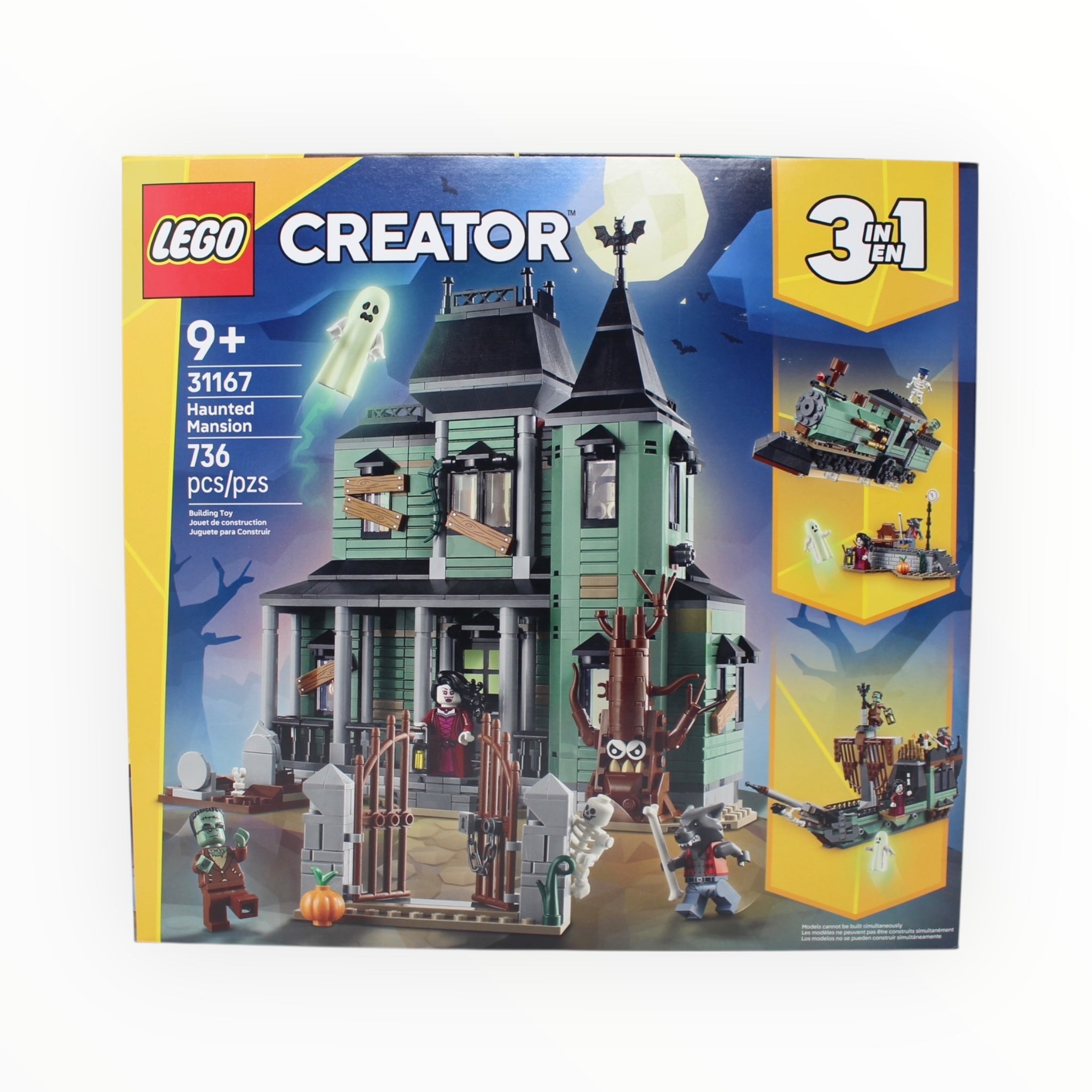 Certified Used Set 31167 Creator Haunted Mansion