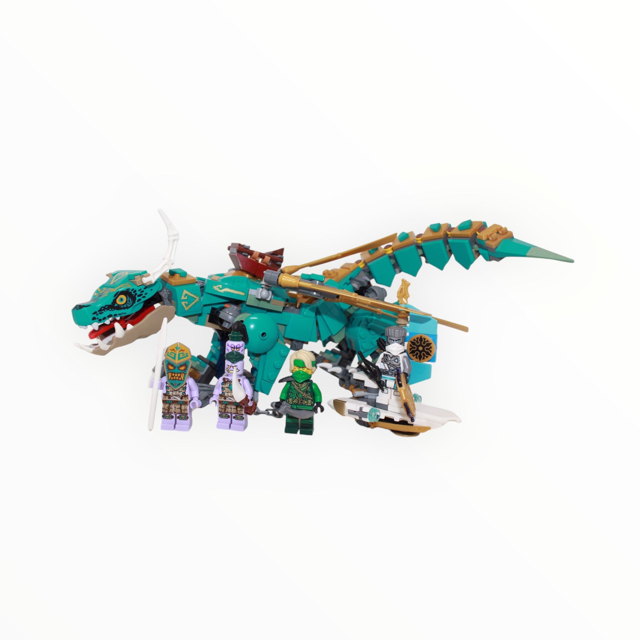 Used Set 71746 Ninjago Jungle Dragon