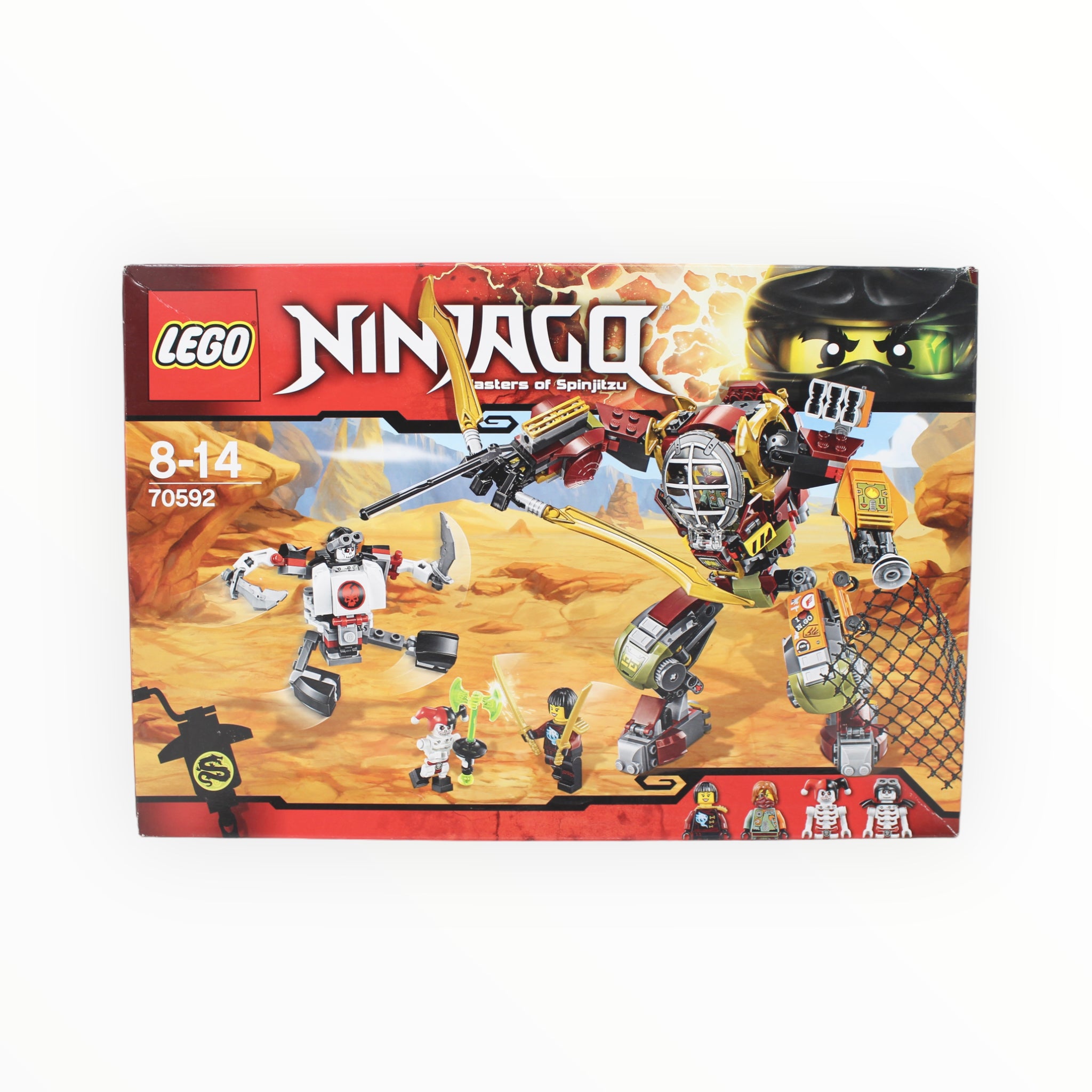 Retired Set 70592 Ninjago Salvage M.E.C.