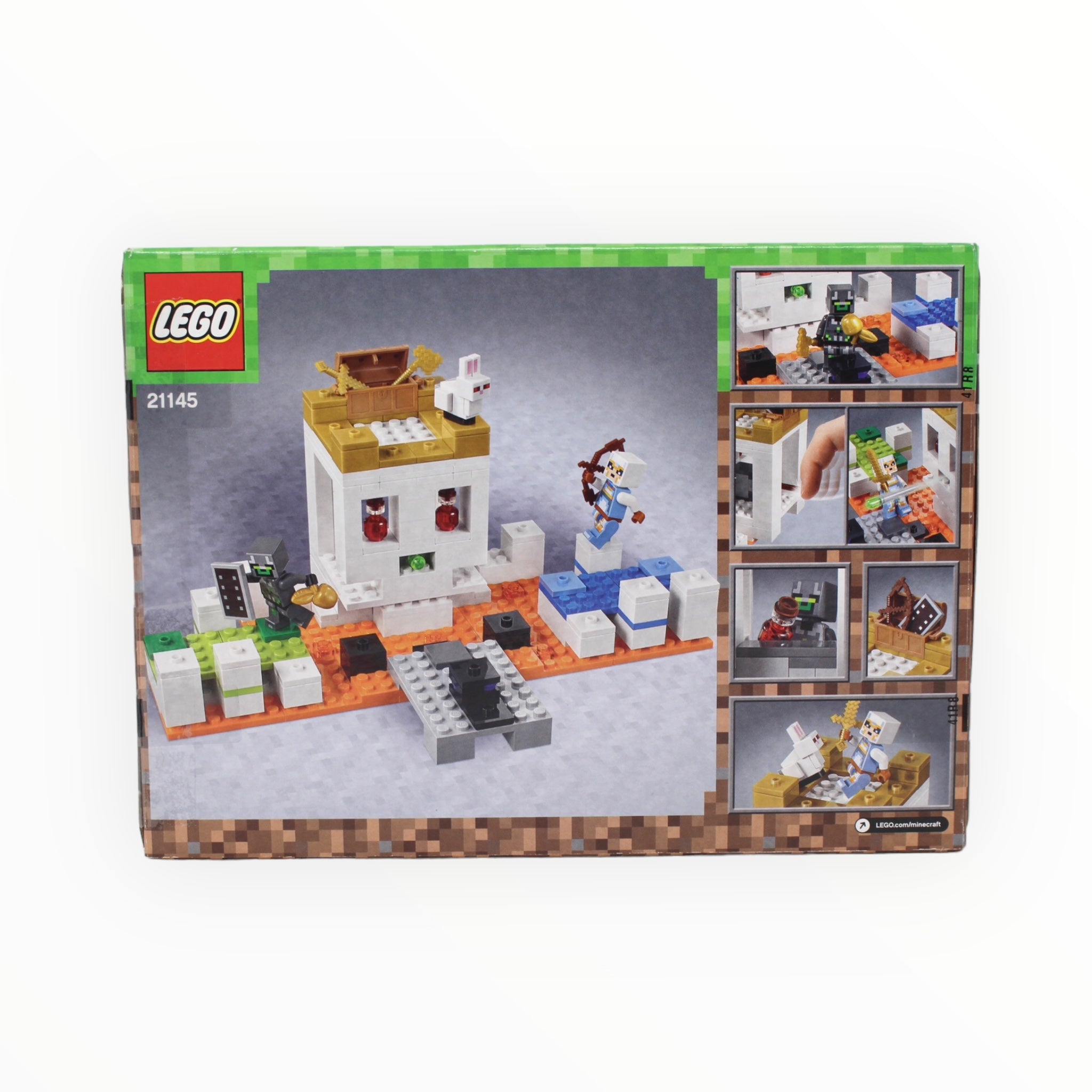 Certified Used Set 21145 Minecraft The Skull Arena