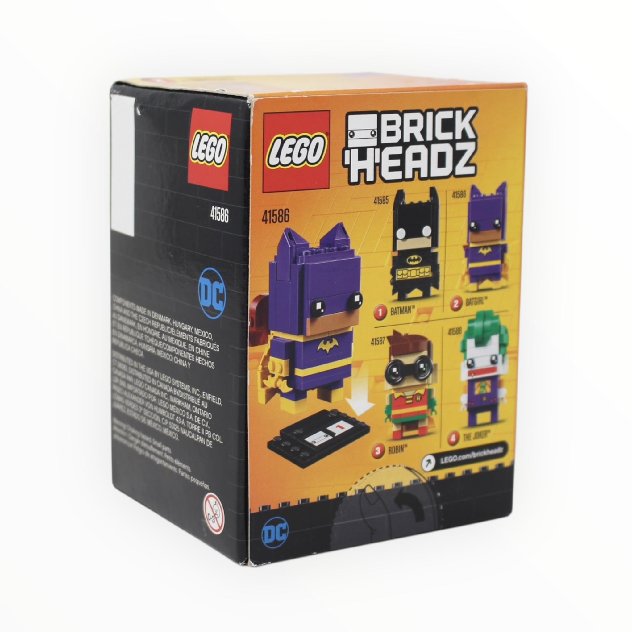 Retired Set 41586 The LEGO Batman Movie BrickHeadz Batgirl (slight box damage)