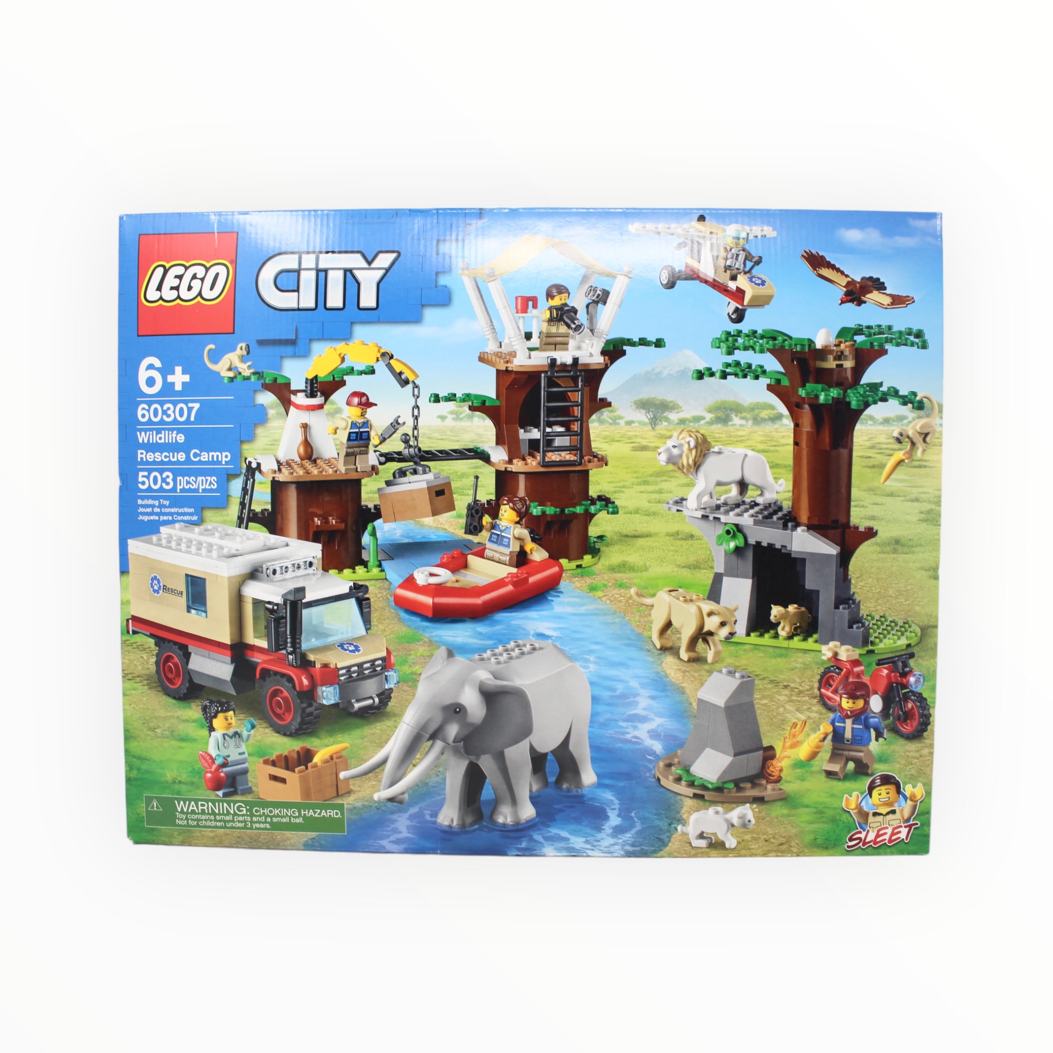 Retired Set 60307 City Wildlife Rescue Camp