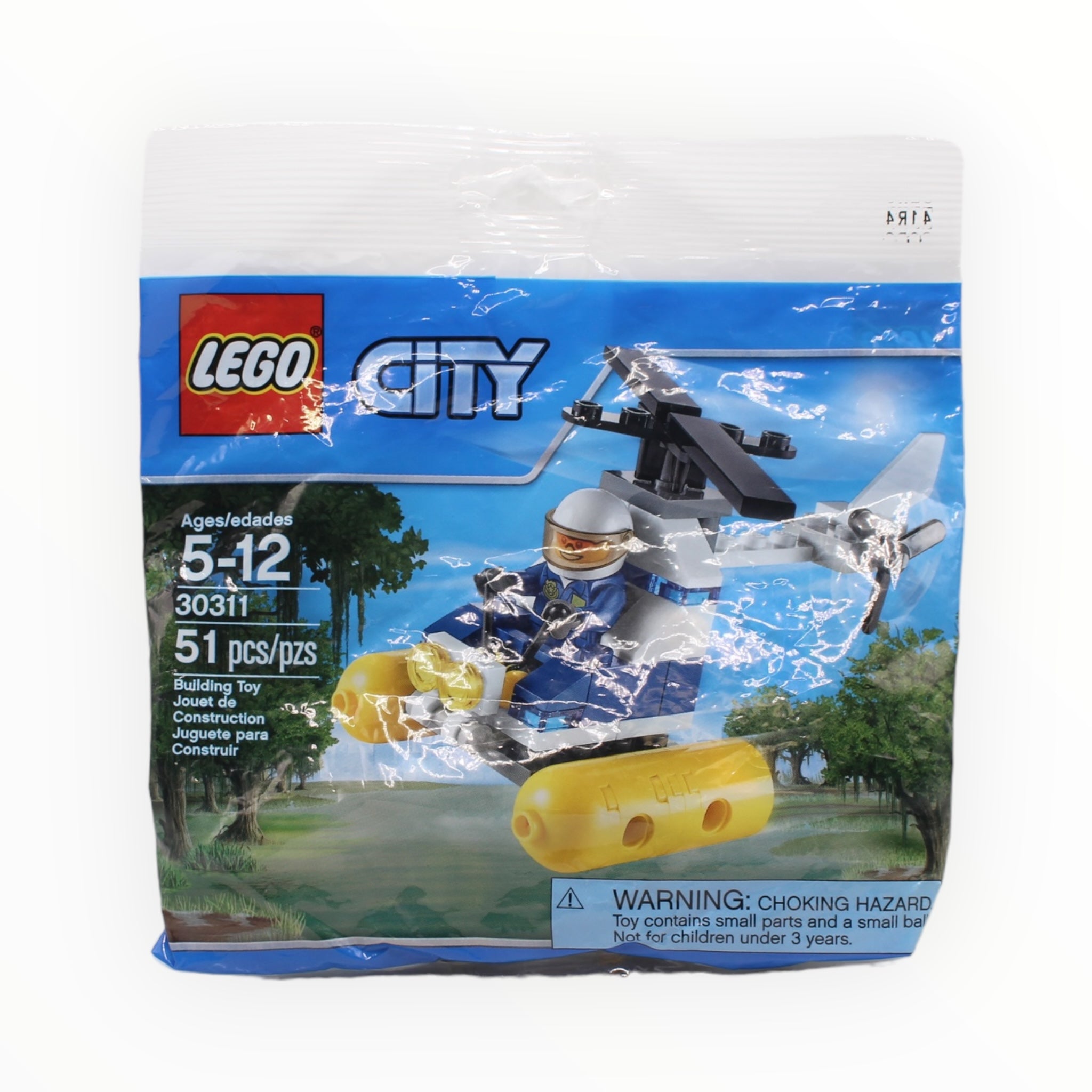 Polybag 30311 City Swamp Police Helicopter