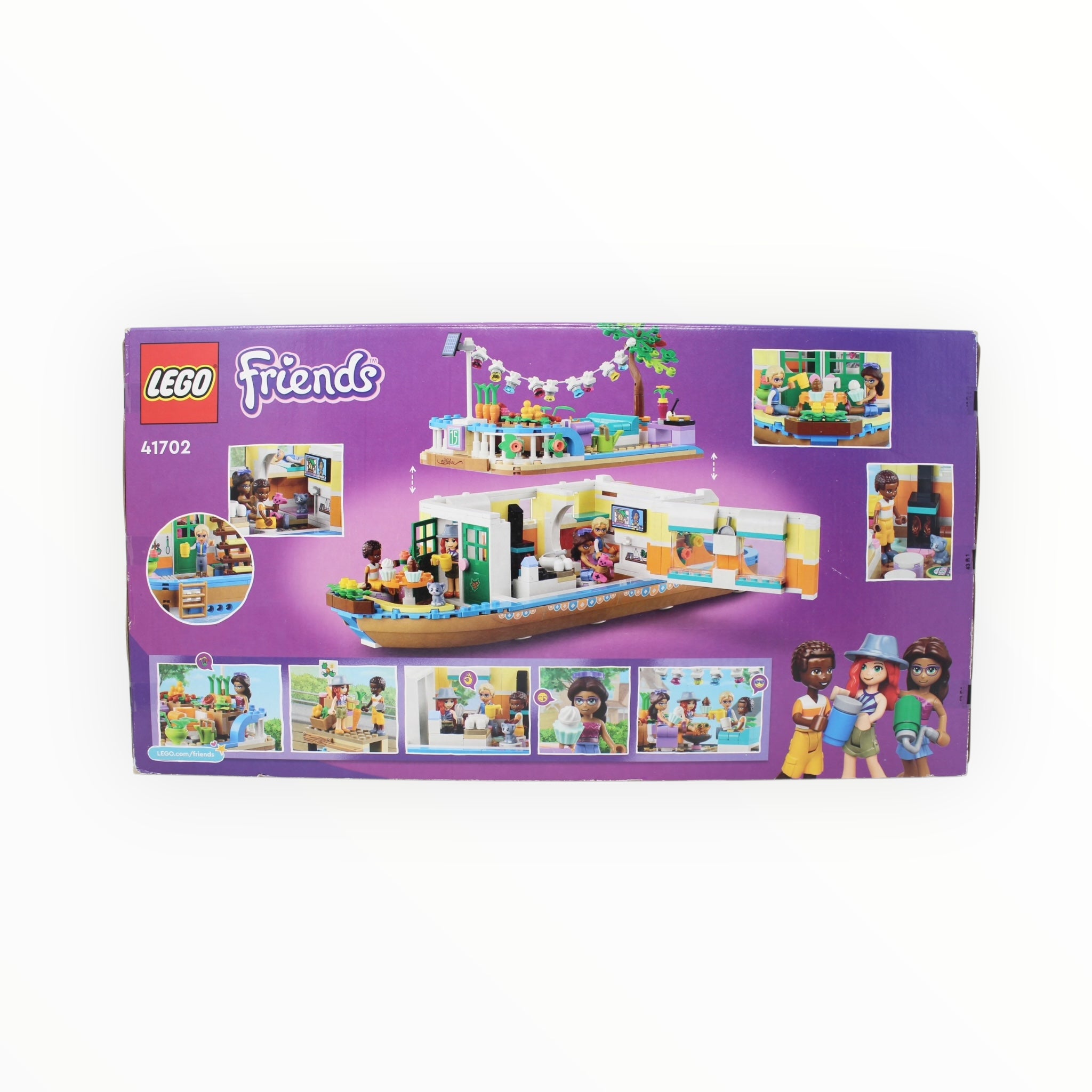 Retired Set 41702 Friends Canal Houseboat