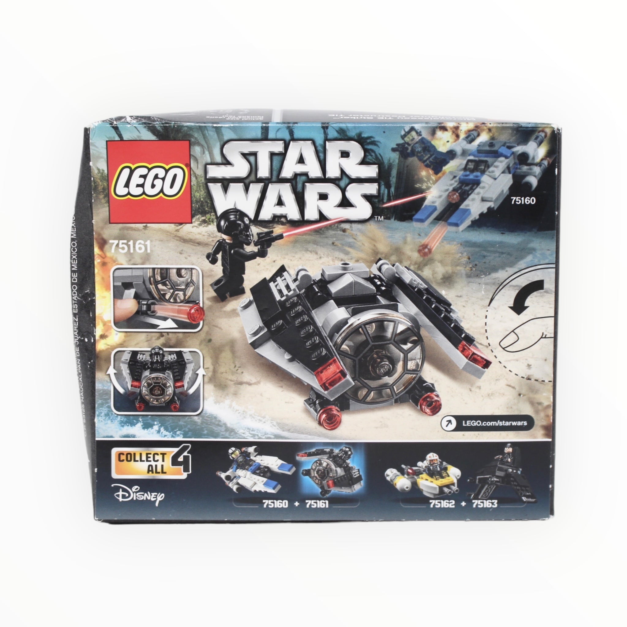 Retired Set 75161 Star Wars TIE Striker Microfighter