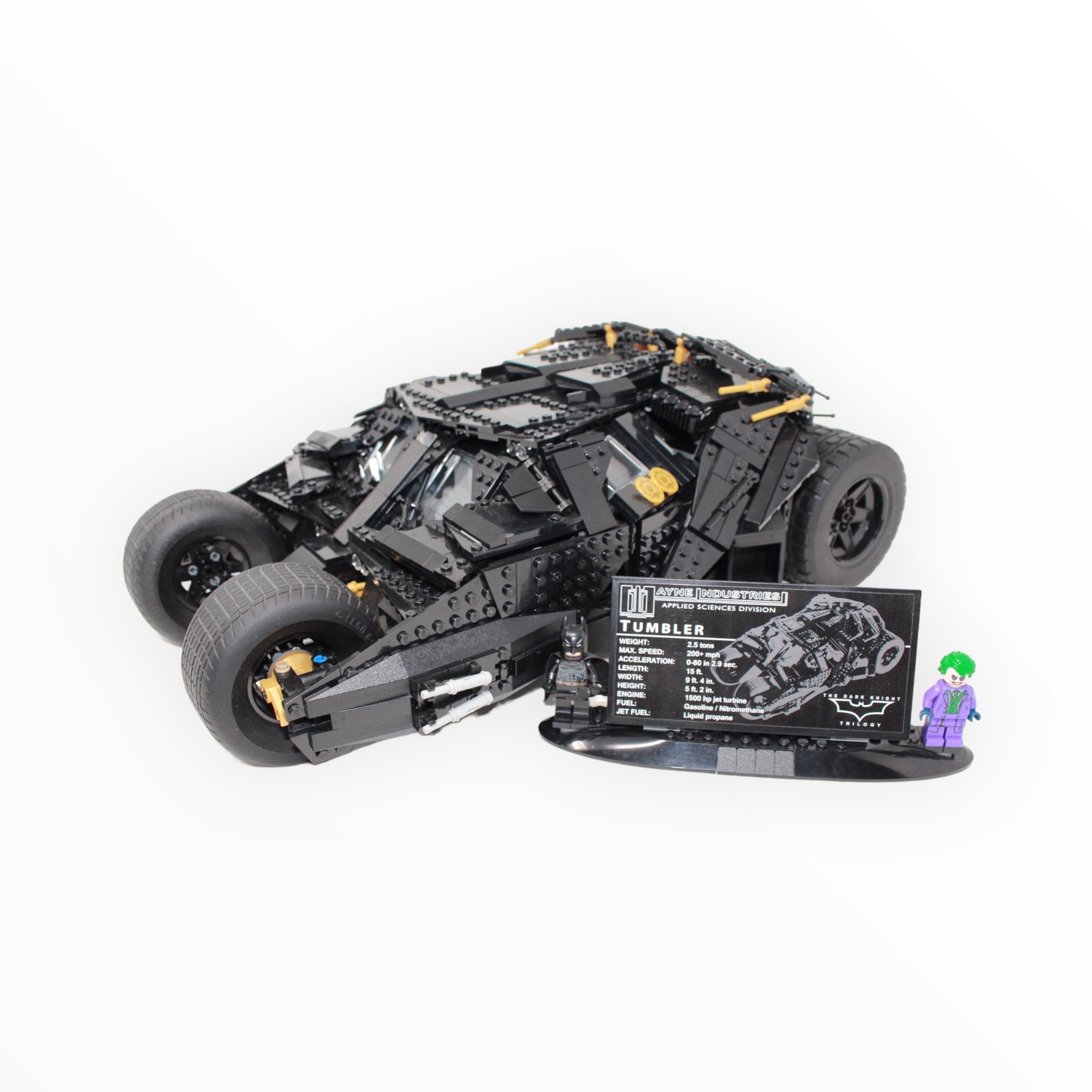 Used Set 76023 DC Super Heroes The Tumbler (2014)
