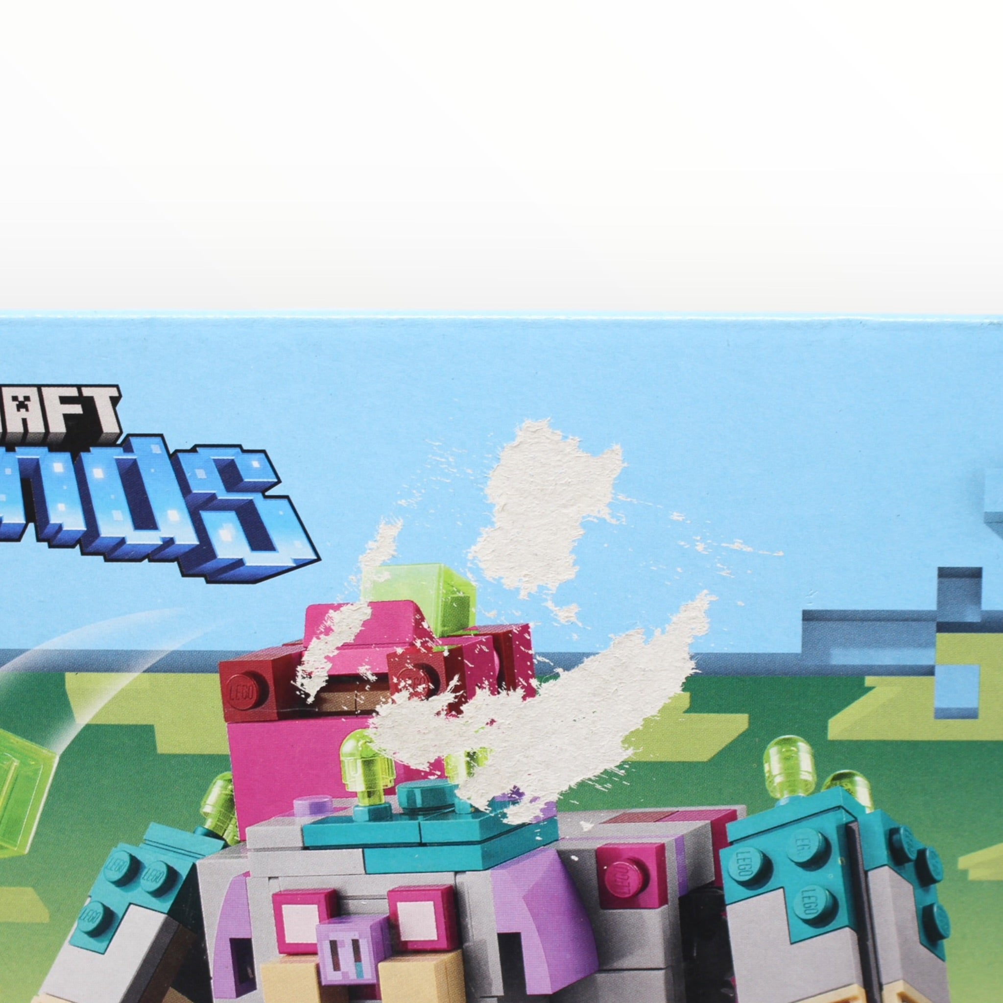 Retired Set 21257 Minecraft Legends The Devourer Showdown (some box damage)