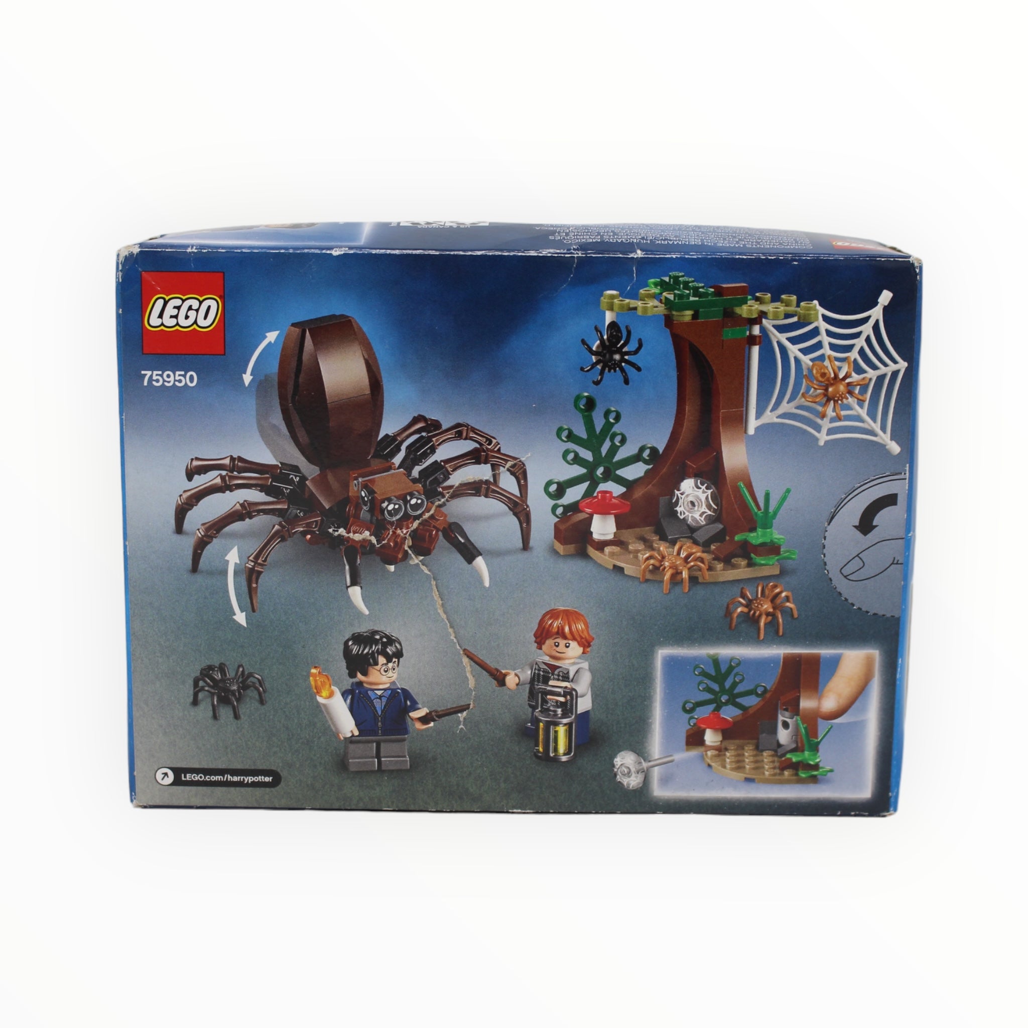 Retired Set 75950 Harry Potter Aragog’s Lair (damaged box)