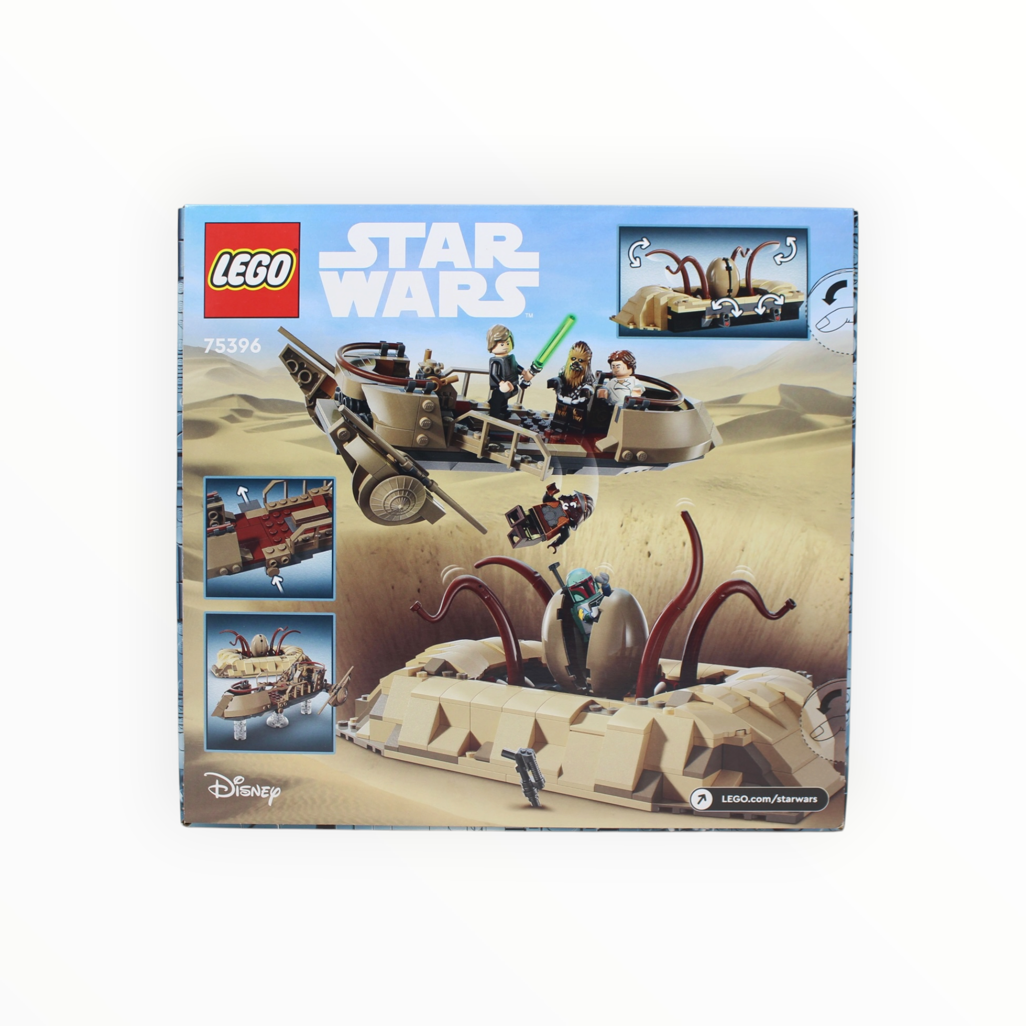 Retired Set 75396 Star Wars Desert Skiff & Sarlacc Pit