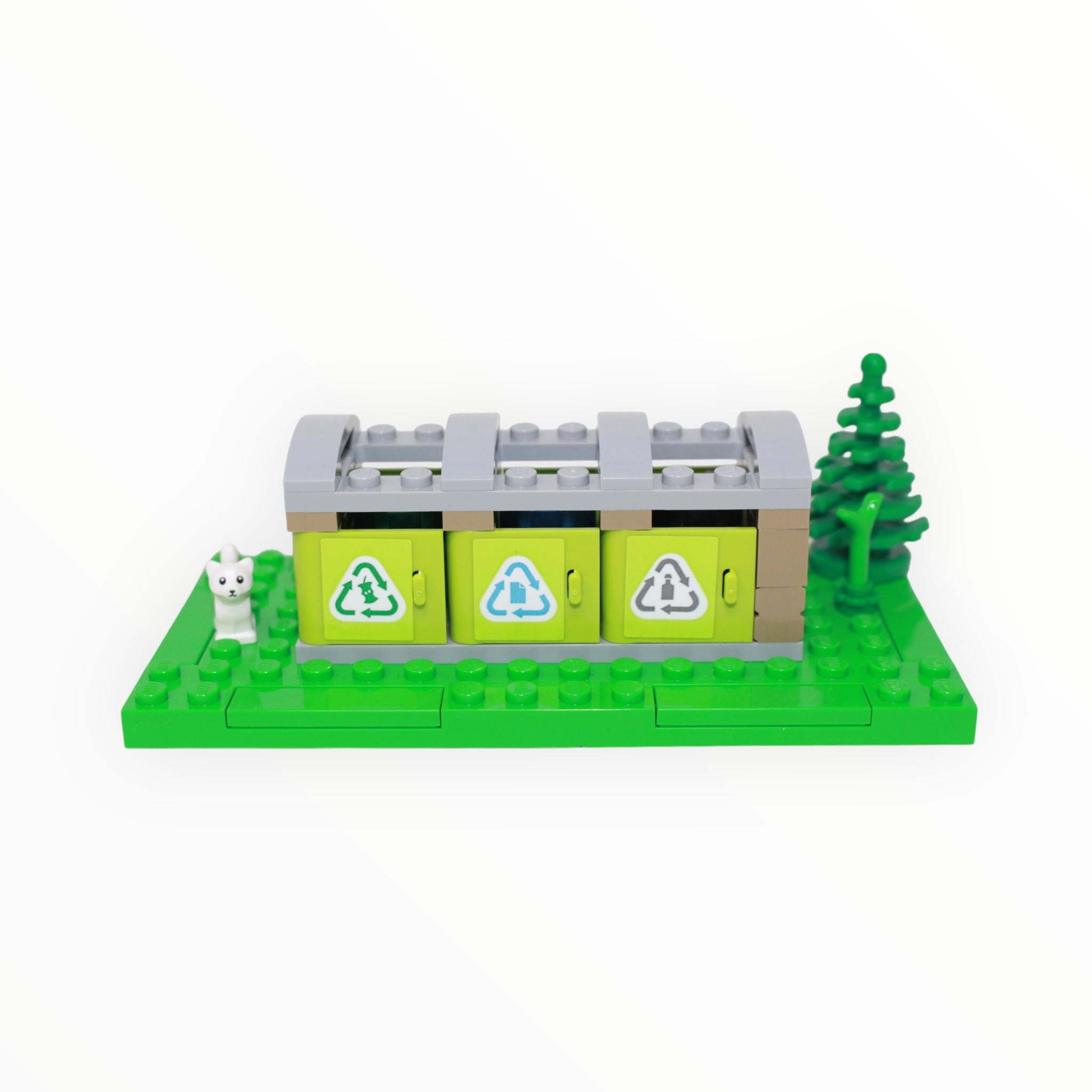 Used Set 60386 City Recycling Truck