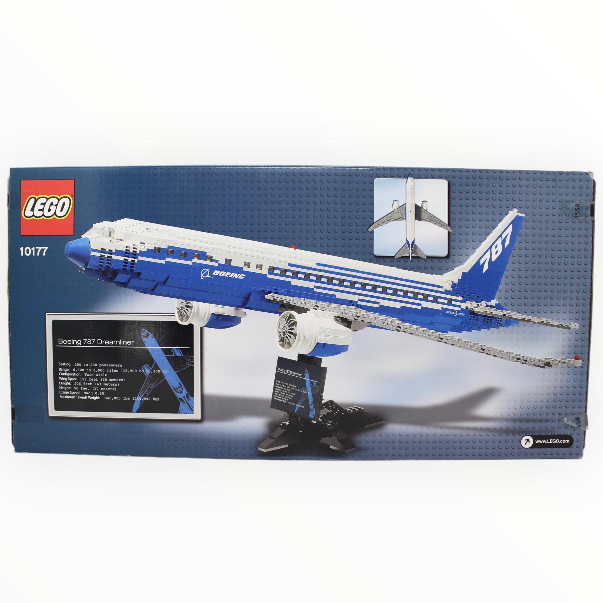 Retired Set 10177 LEGO Boeing 787 Dreamliner