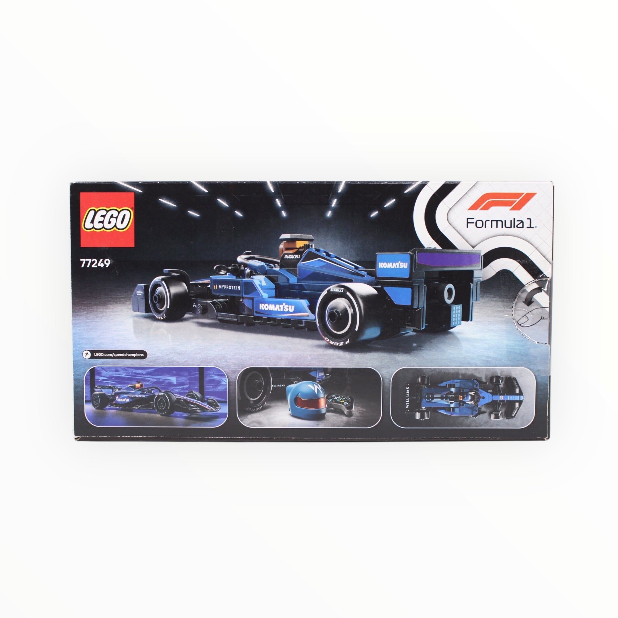 Certified Used Set 77249 Speed Champions Williams Racing FW46 F1 Race Car