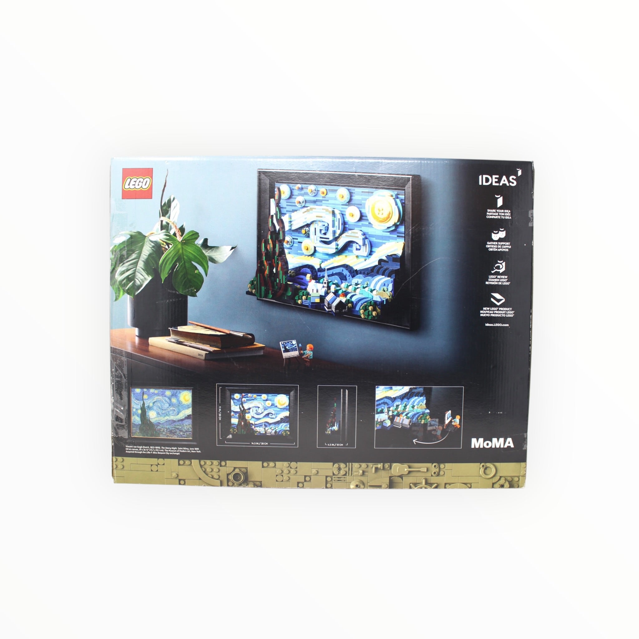 Certified Used Set 21333 LEGO Ideas Vincent van Gogh - The Starry Night