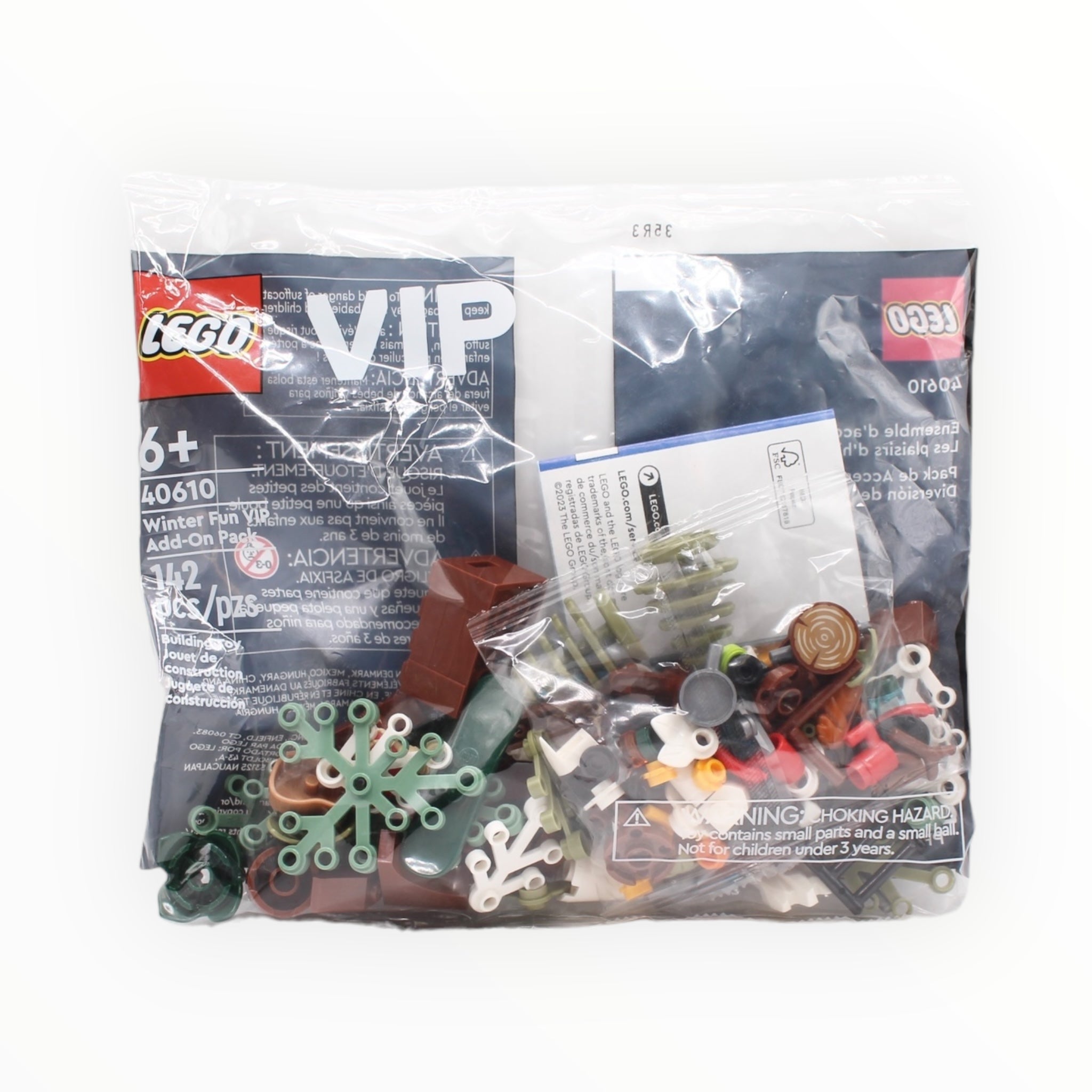 ピィ　10枚まとめ売り Polybag 40610 LEGO VIP Winter Fun Add-On Pack
