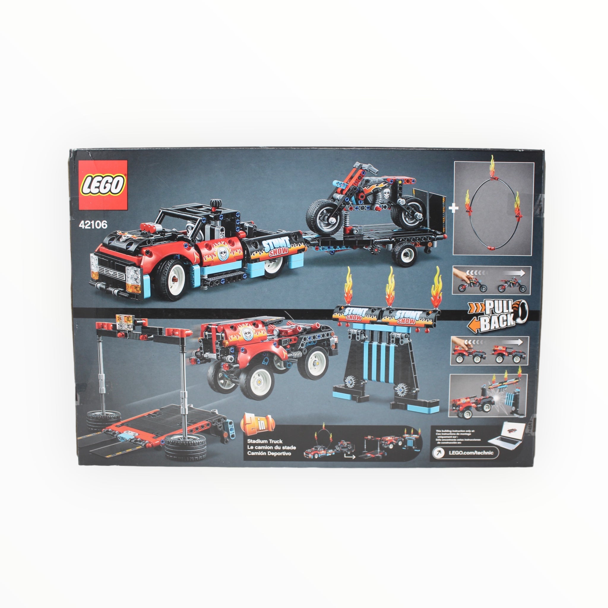 Retired Set 42106 Technic Stunt Show Truck & Bike