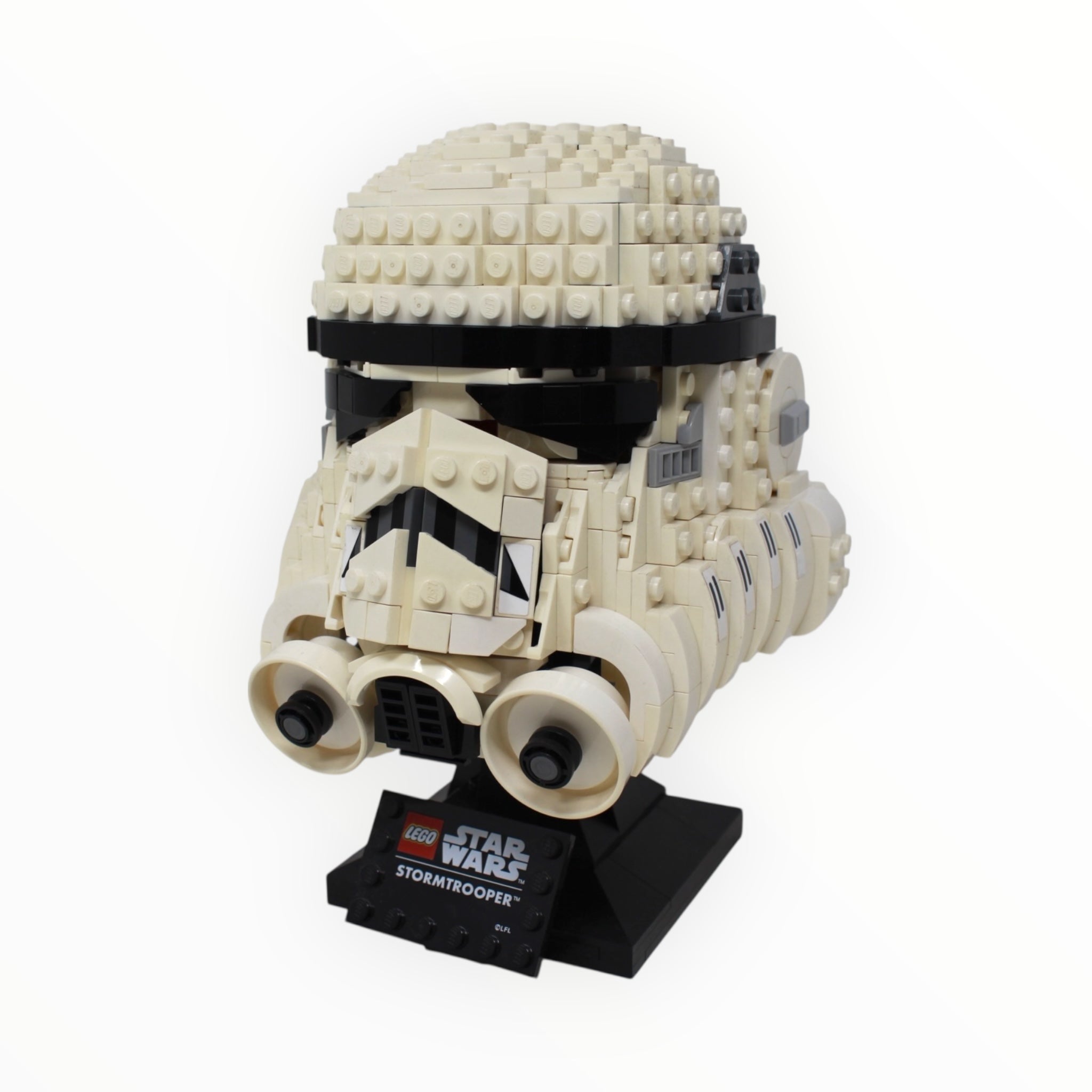 Used Set 75276 Star Wars Stormtrooper Helmet