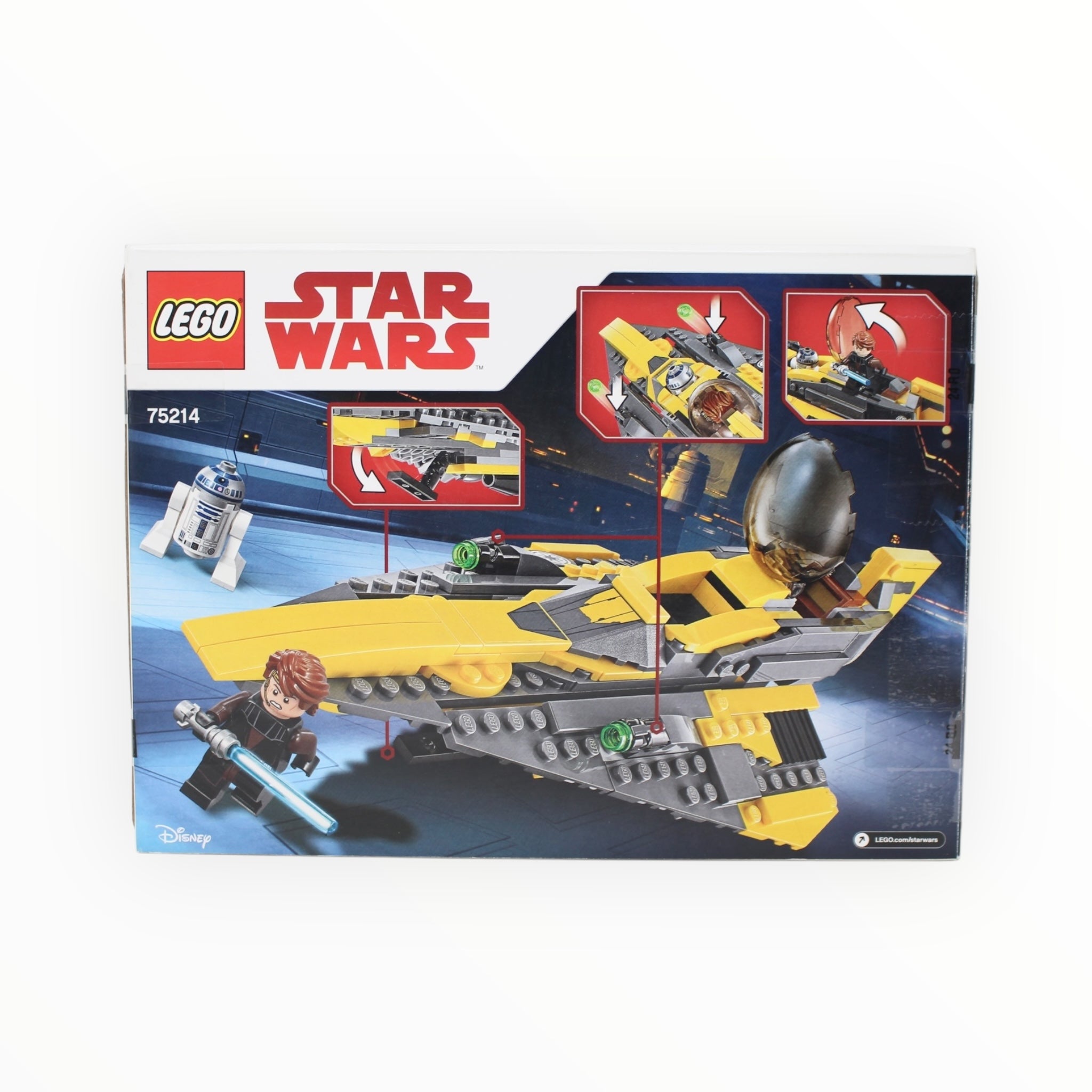 Certified Used Set 75214 Star Wars Anakin’s Jedi Starfighter