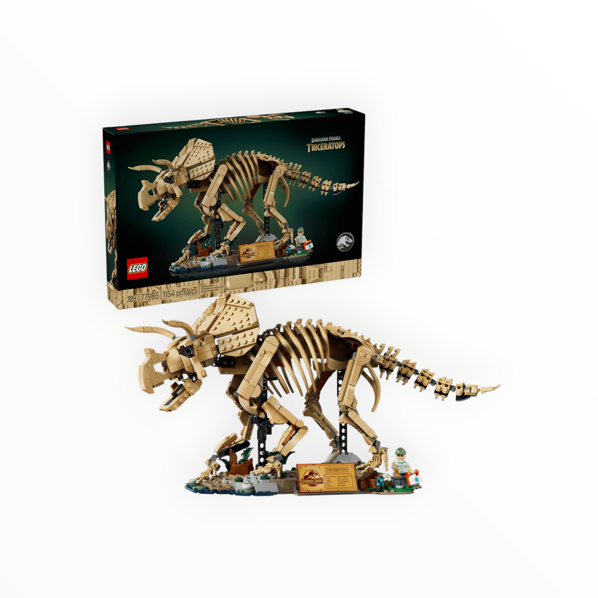 77985 Jurassic World Dinosaur Fossils: Triceratops