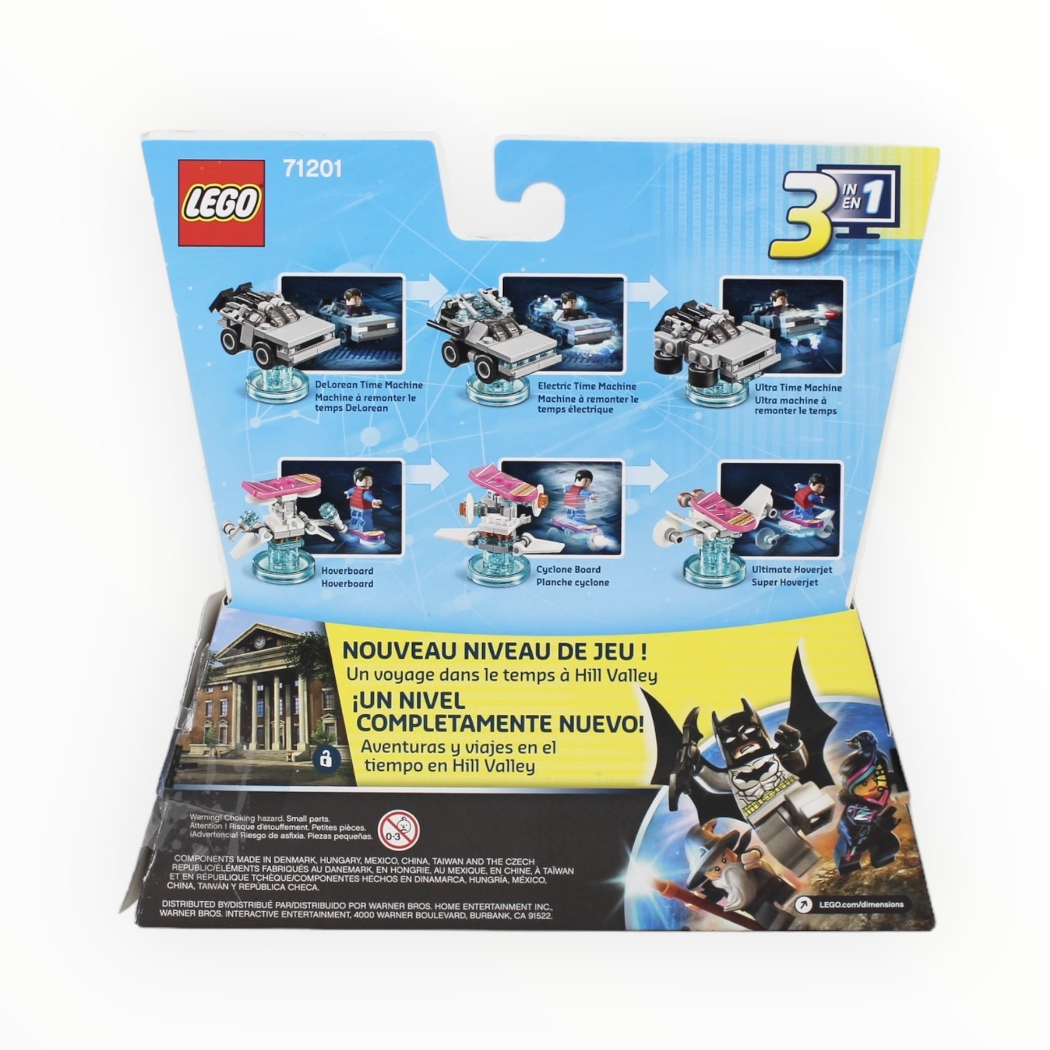 marty mcfly lego dimensions delorean