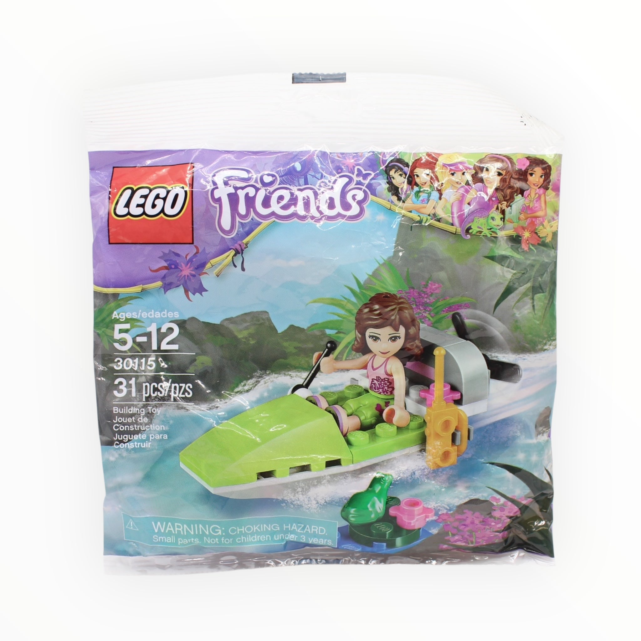 Polybag 30115 Friends Jungle Boat