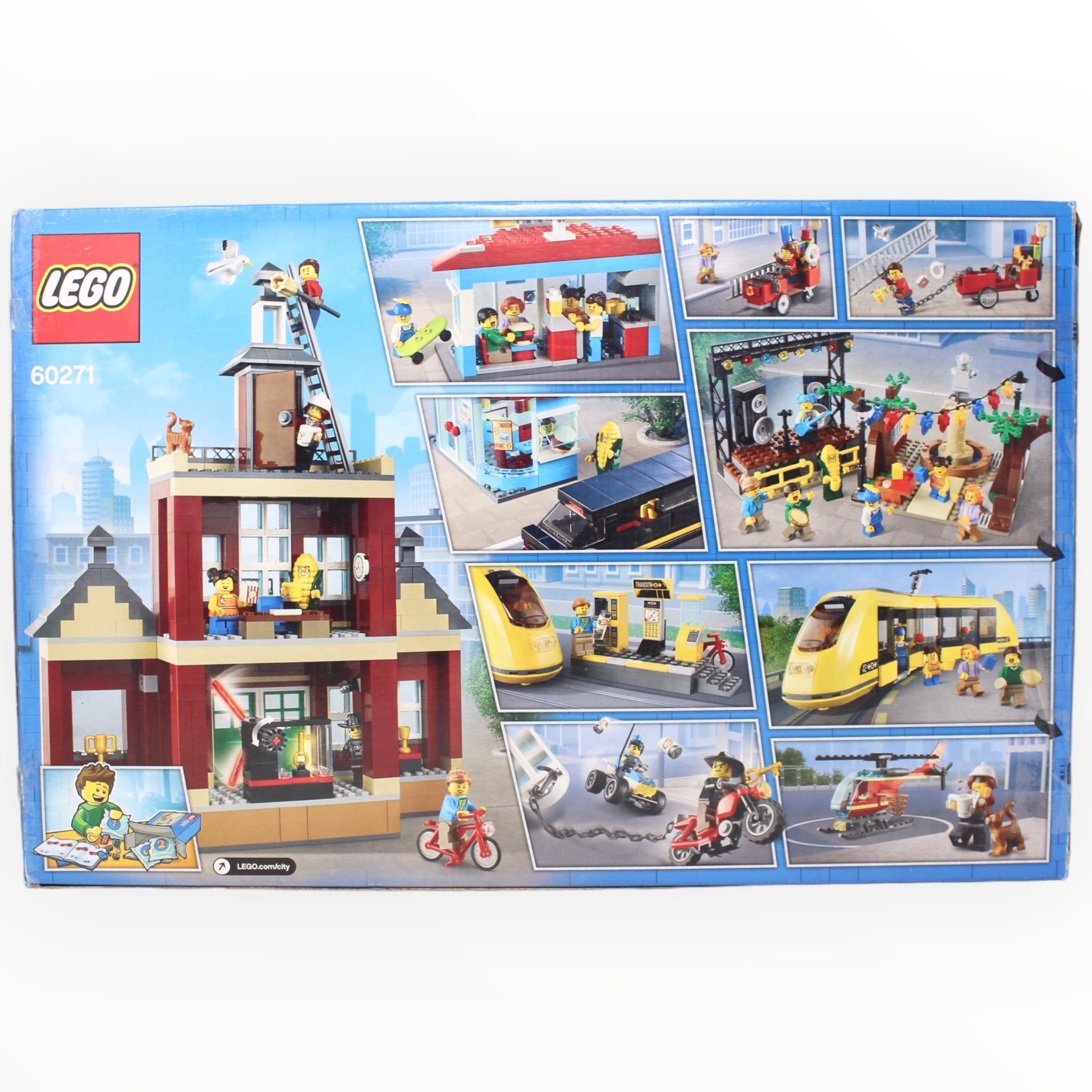 Certified Used Set 60271 City Main Square open box sealed bags