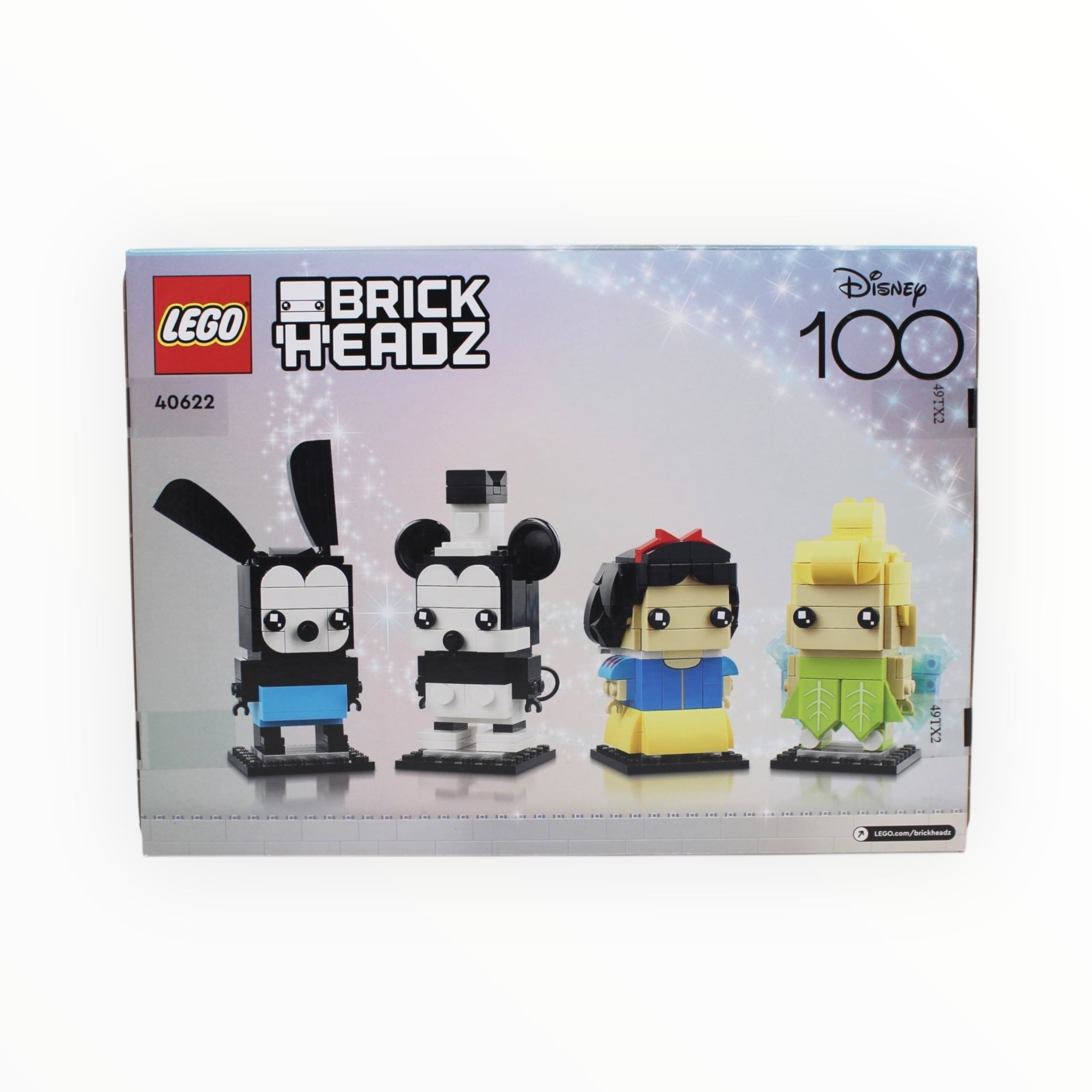 Retired Set 40622 Disney BrickHeadz 100th Celebration