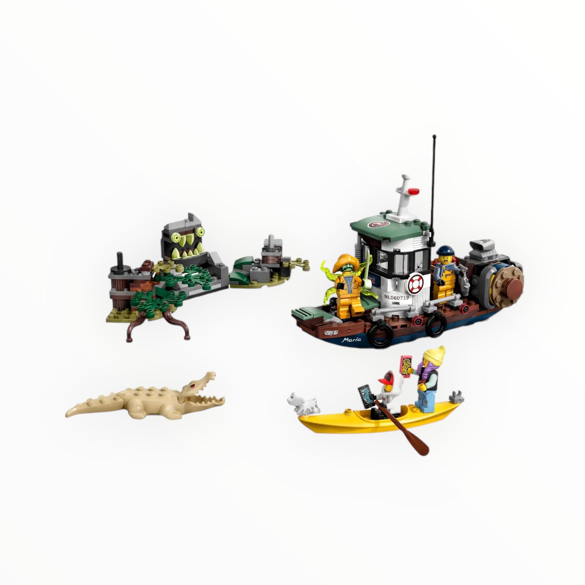 Retired Set 70419 Hidden Side Wrecked Shrimp Boat