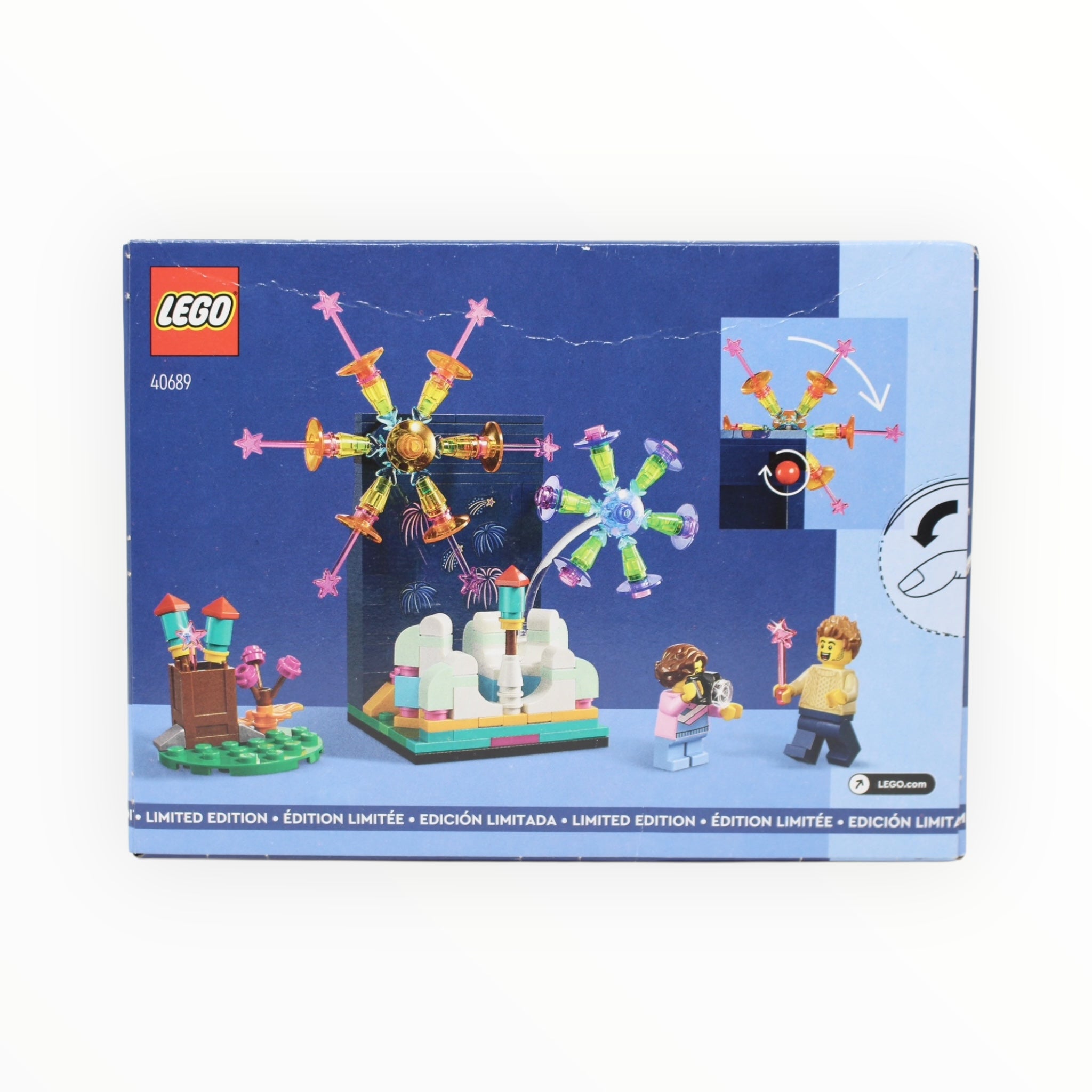 Retired Set 40689 LEGO Fireworks Celebration (slight box damage)