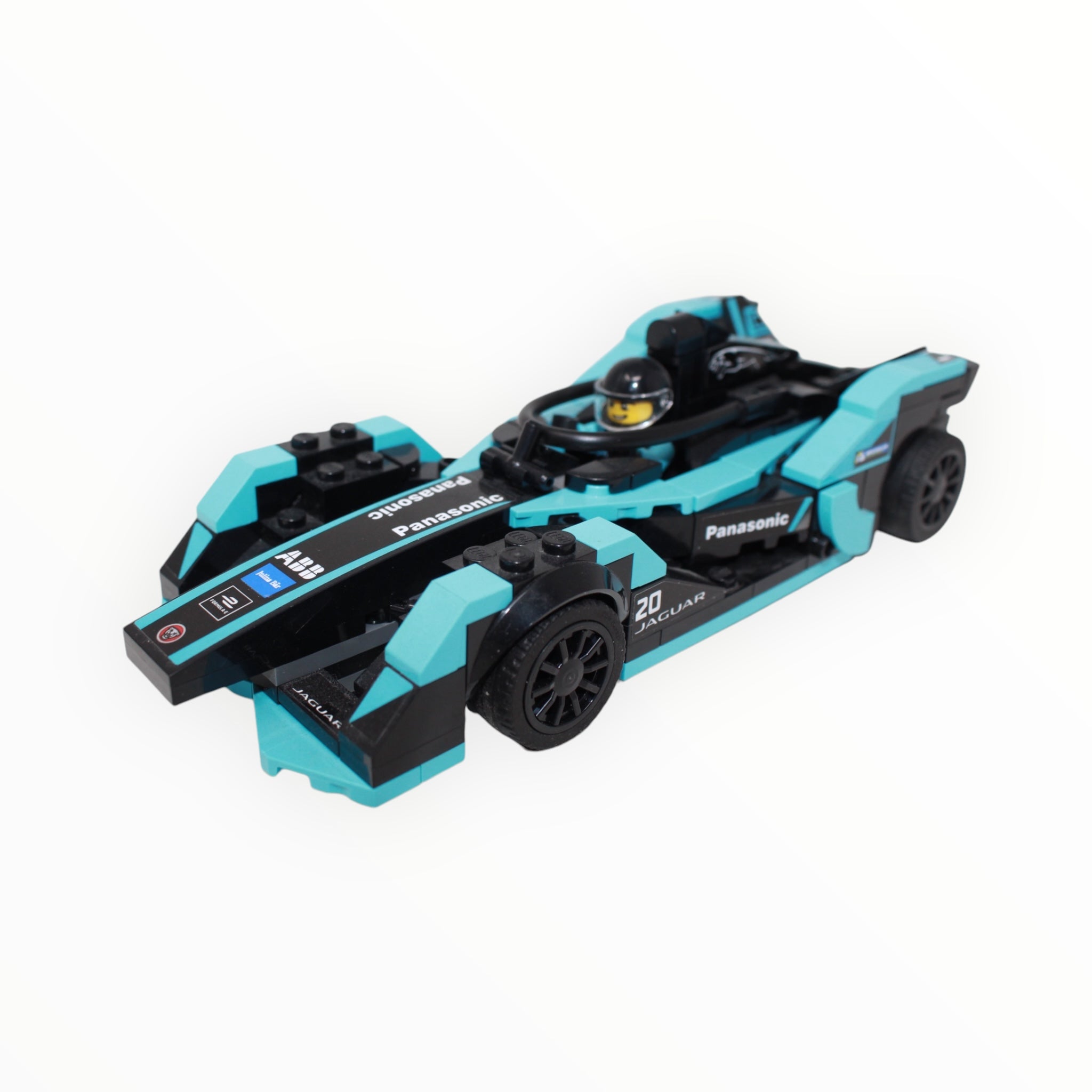 Used Set 76898 Speed Champions Formula E Panasonic Jaguar Racing GEN2 Car & Jaguar I-PACE eTROPHY