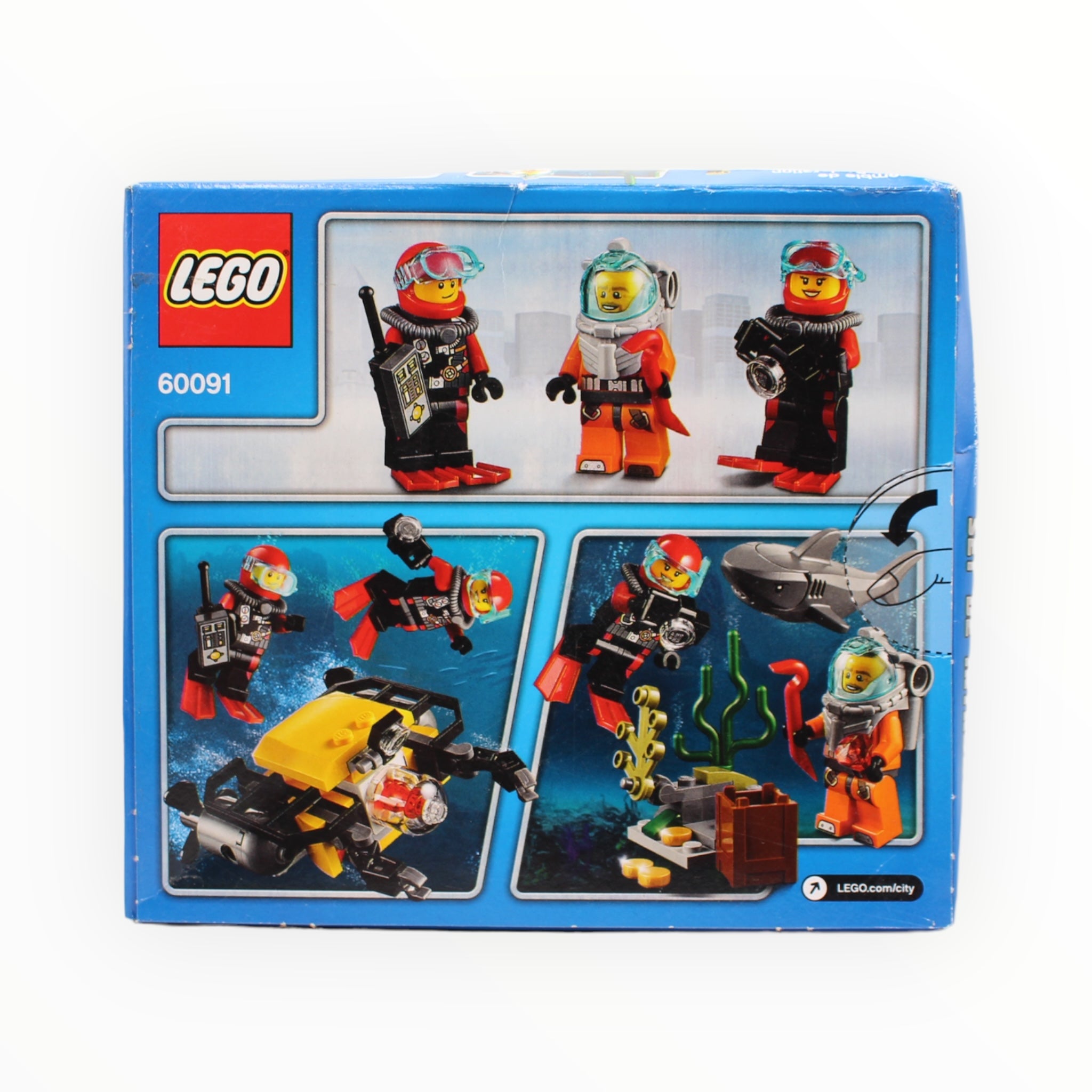 Retired Set 60091 City Deep Sea Starter Set (damaged box)