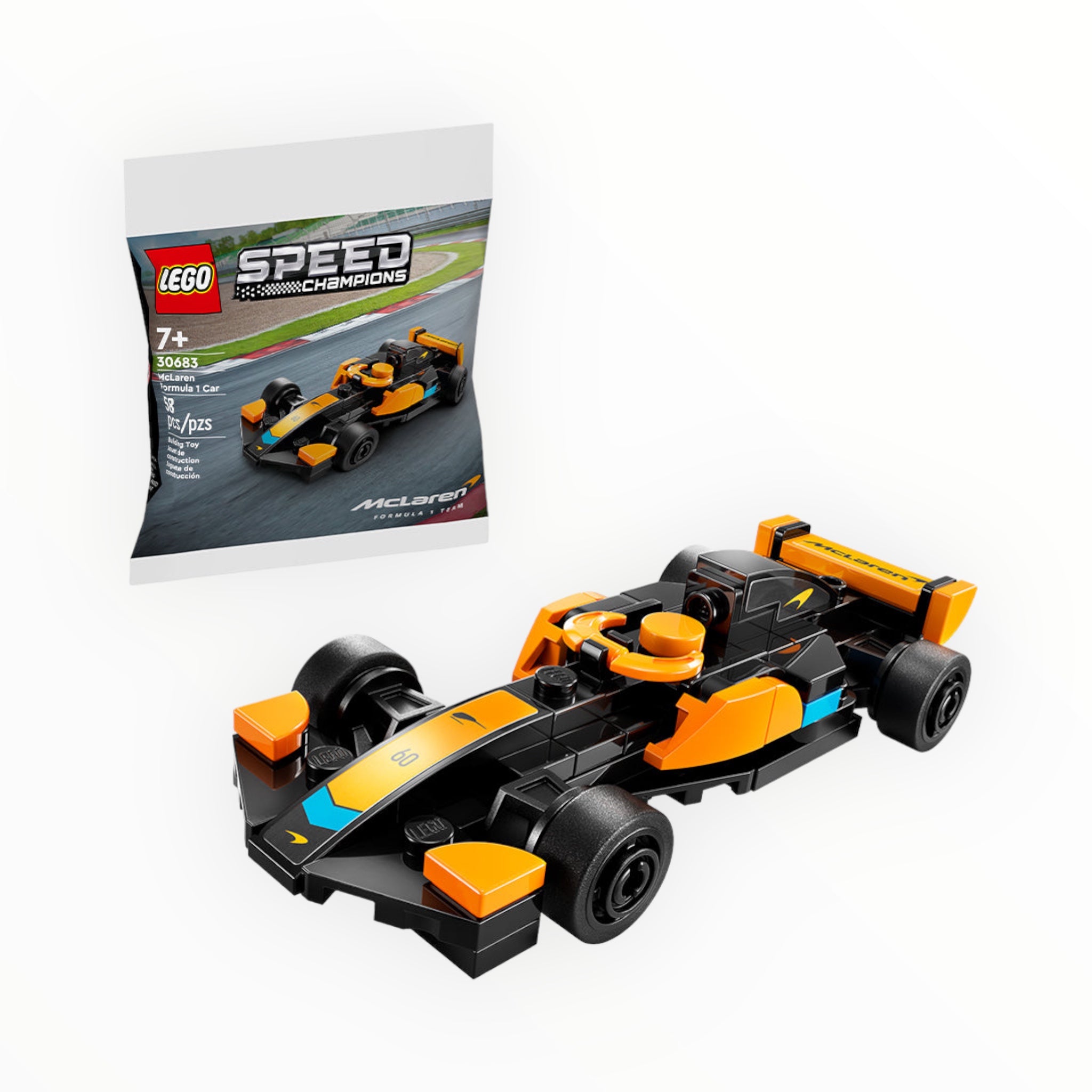 Polybag 30683 Speed Champions McLaren Formula 1 Car