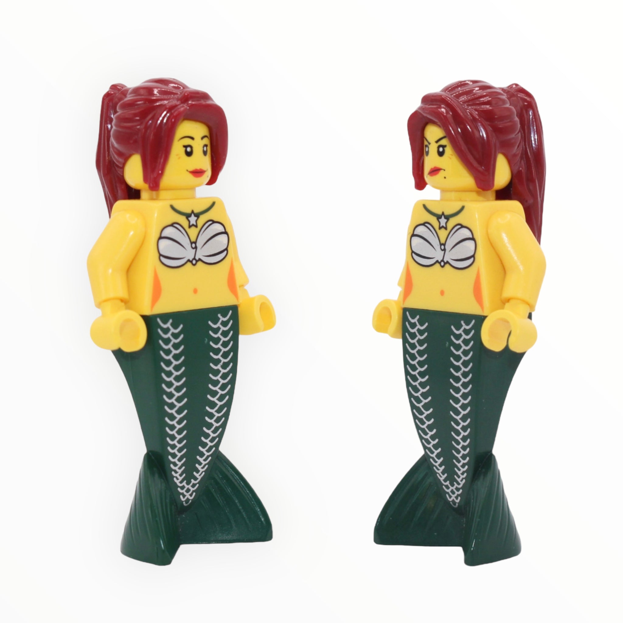 Mermaid (dark red ponytail, 2011)