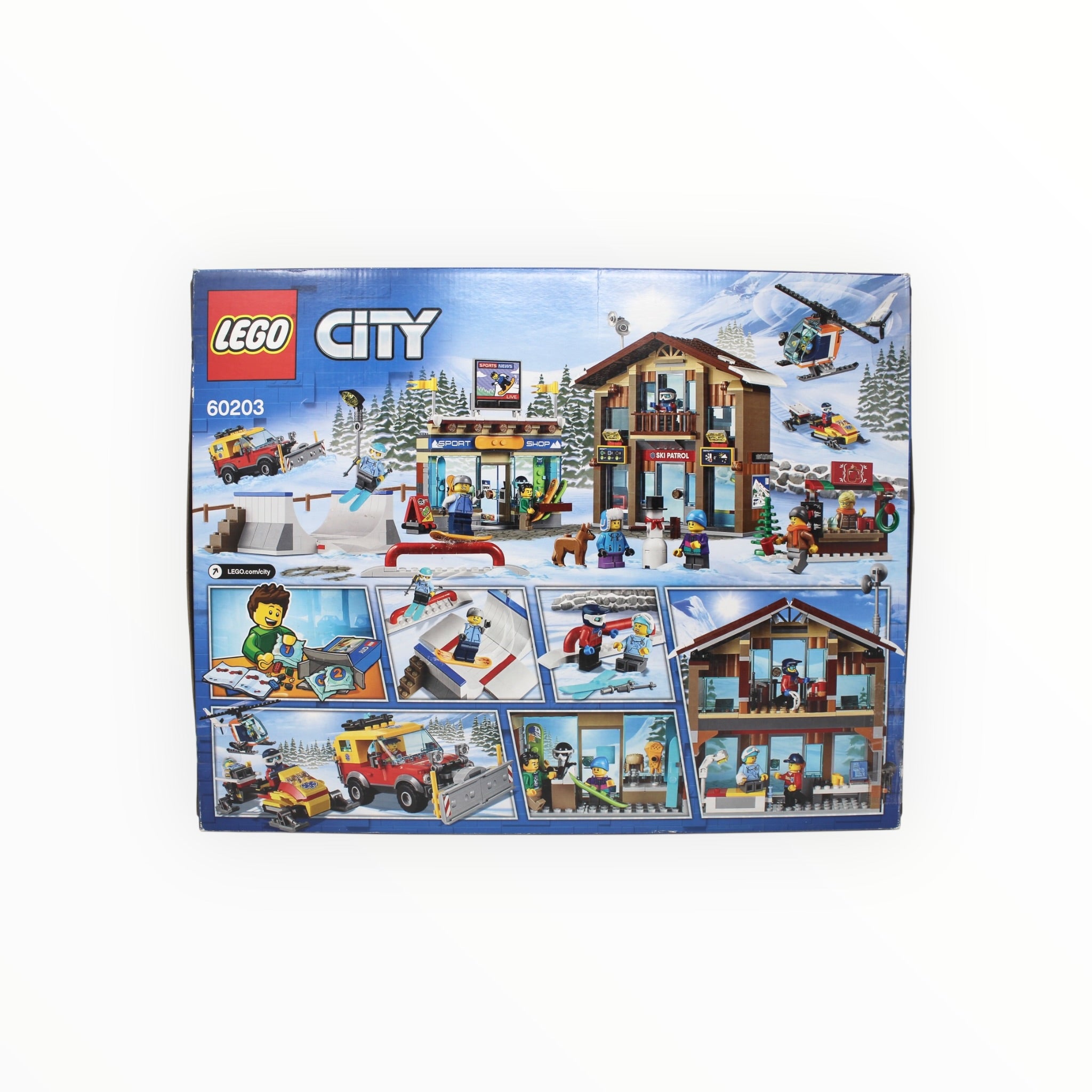Certified Used Set 60203 City Ski Resort (open box, sealed bags)