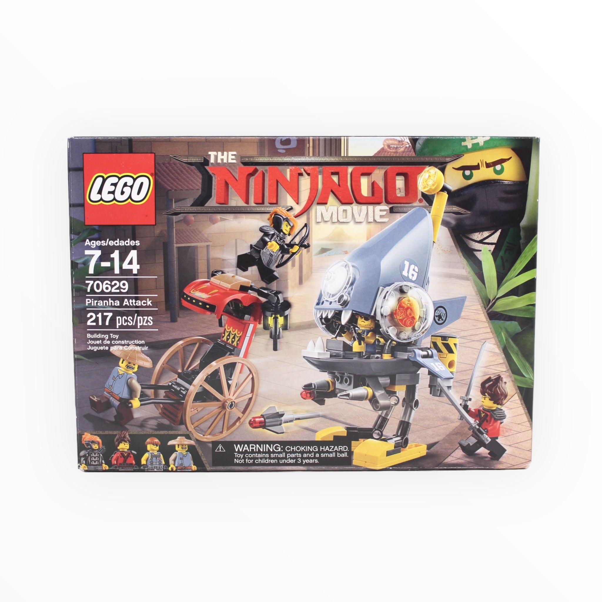 Certified Used Set 70629 The Ninjago Movie Piranha Attack