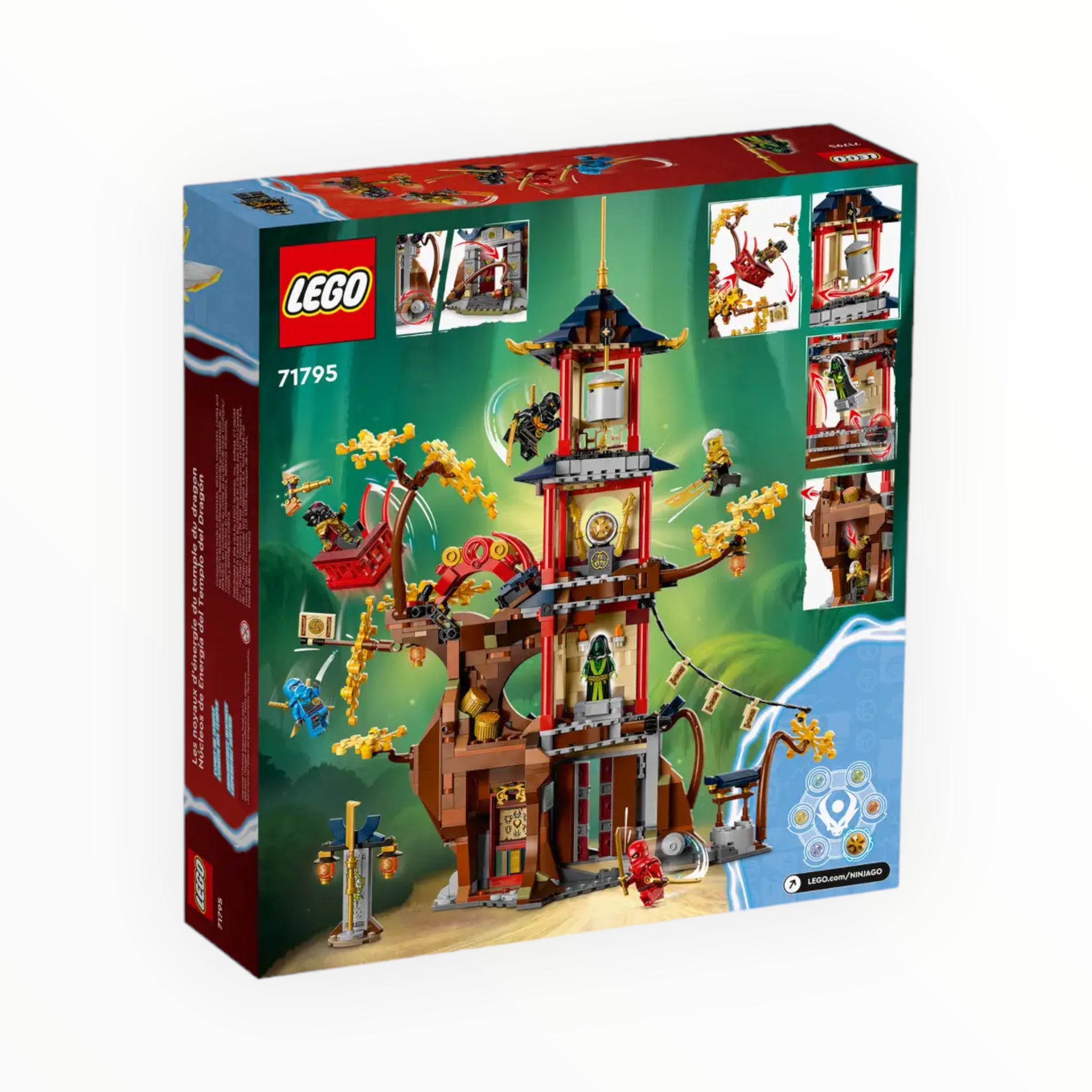 71795 Ninjago Temple of the Dragon Cores