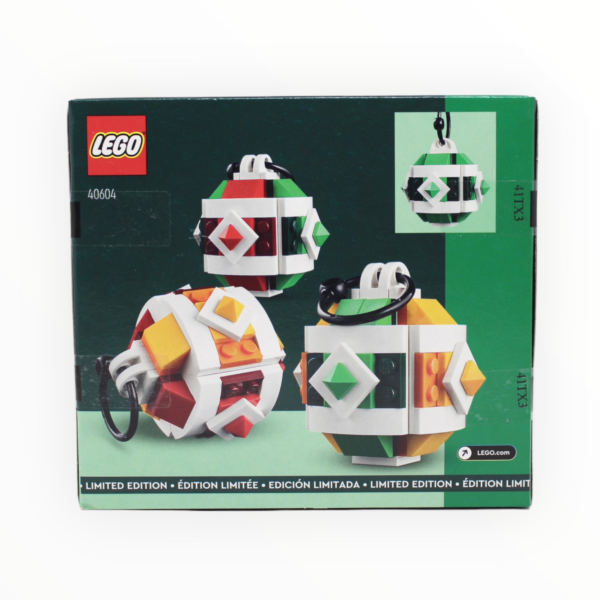 Retired Set 40604 LEGO Christmas Decor Set