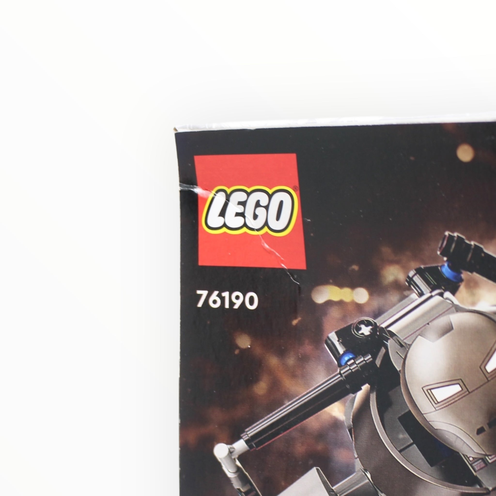 Retired Set 76190 Infinity Saga Iron Man: Iron Monger Mayhem (slight box damage)