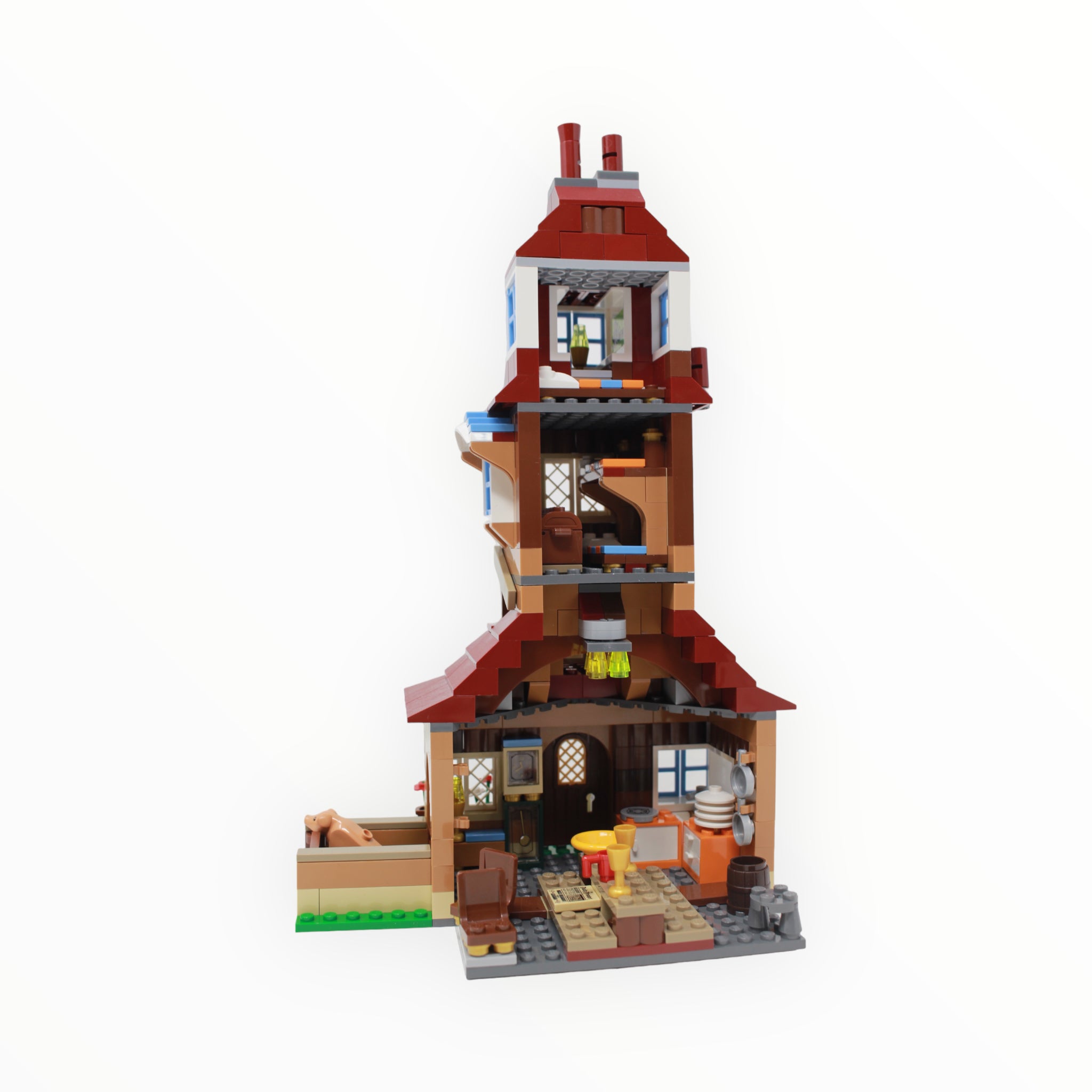 Used Set 4840 Harry Potter The Burrow