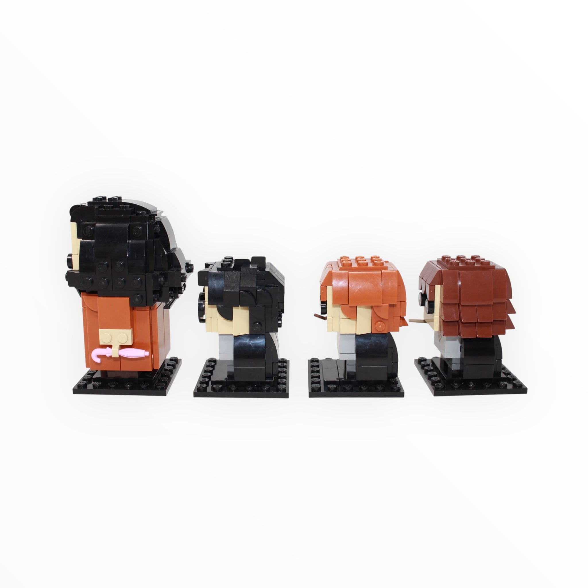 Used Set 40495 BrickHeadz Harry Potter Harry, Hermione, Ron & Hagrid