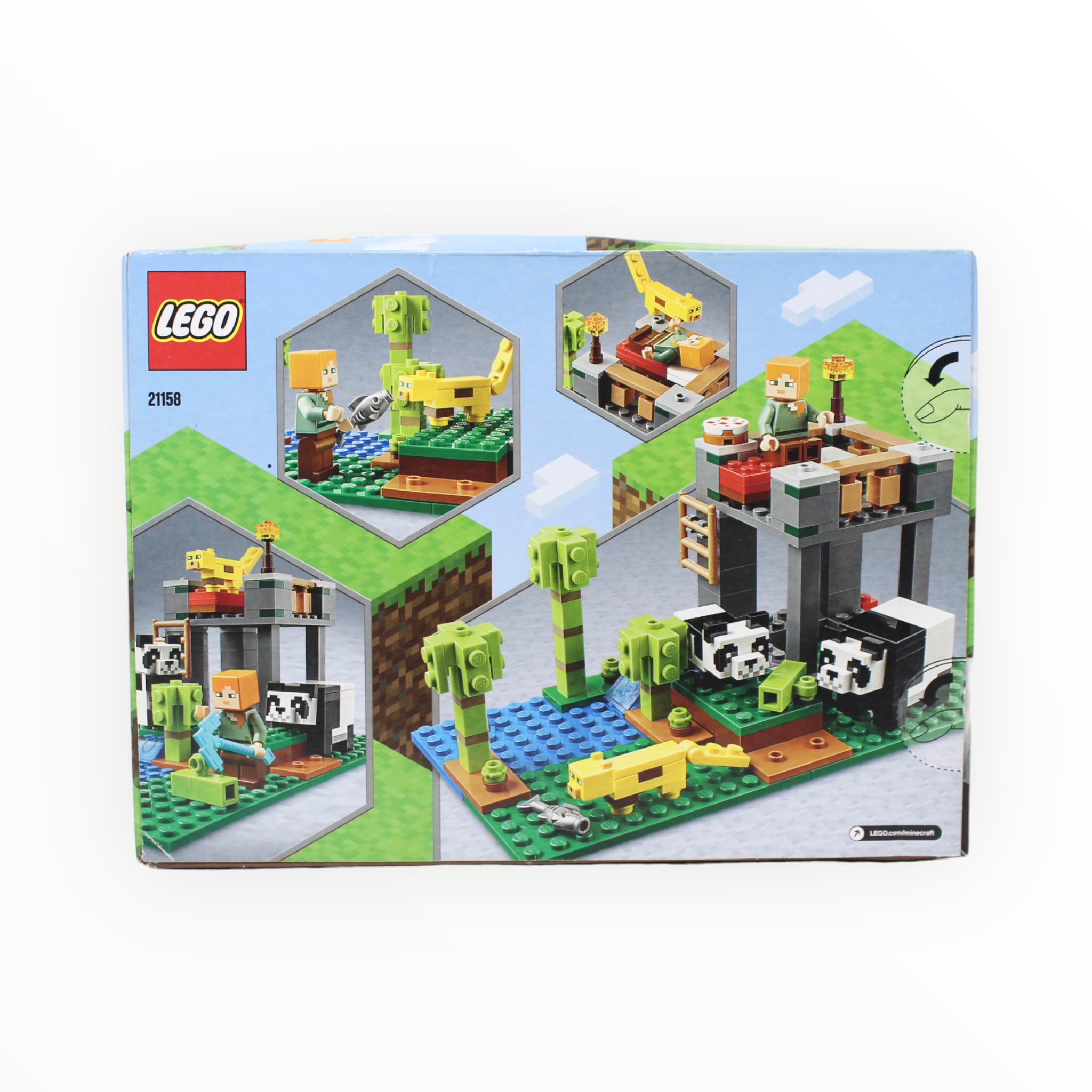 Retired Set 21158 Minecraft The Panda Nursery