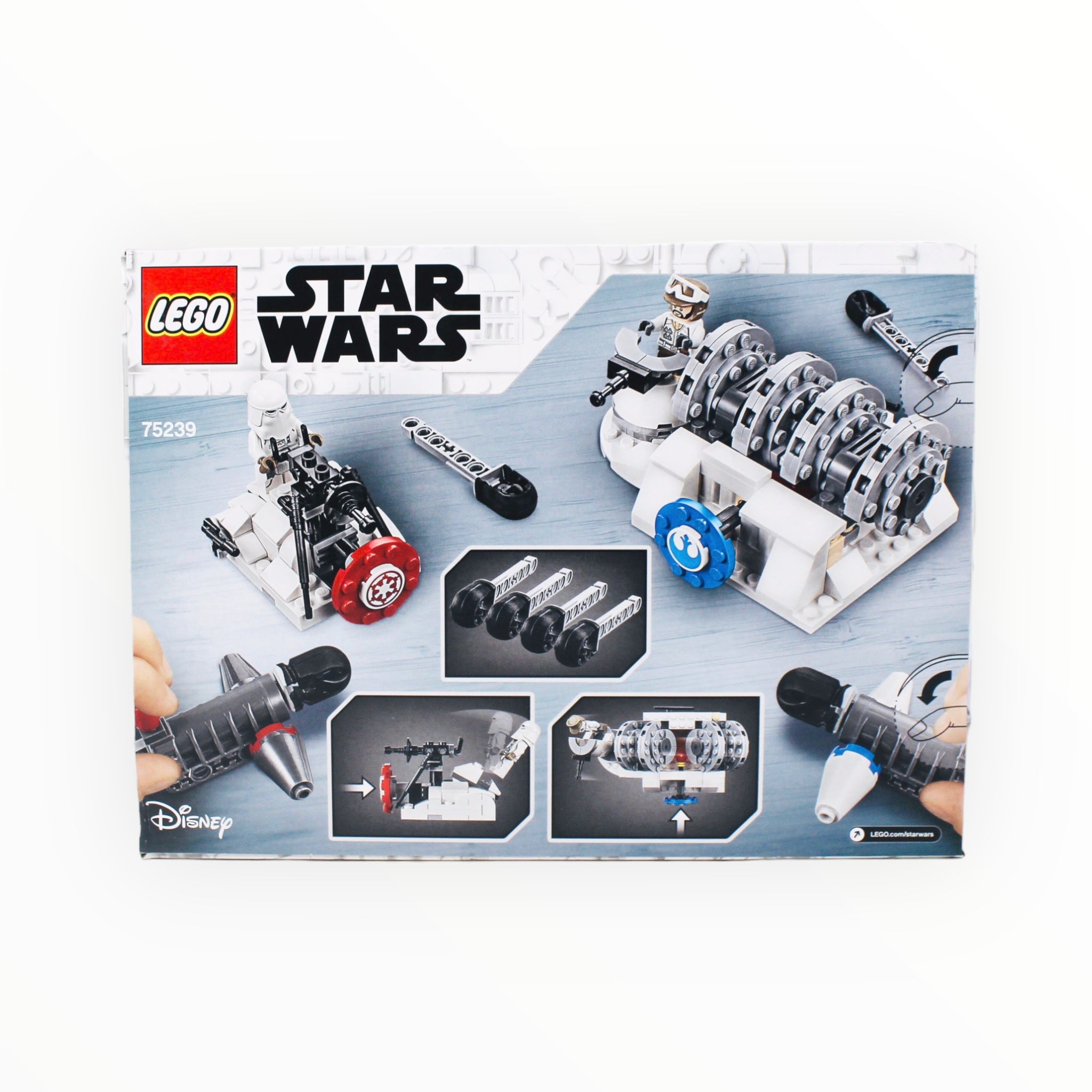 Retired Set 75239 Star Wars Action Battle Hoth Generator Attack