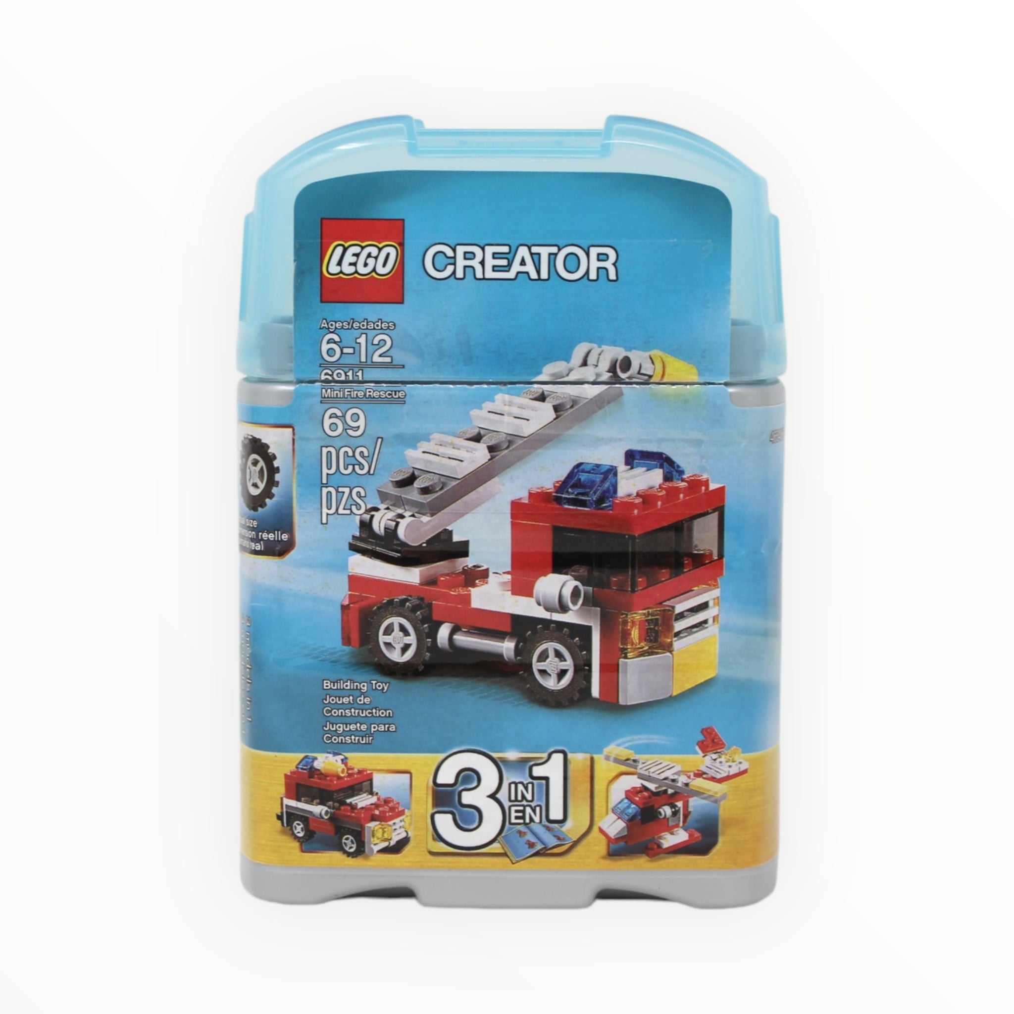 Certified Used Set 6911 Creator Mini Fire Rescue